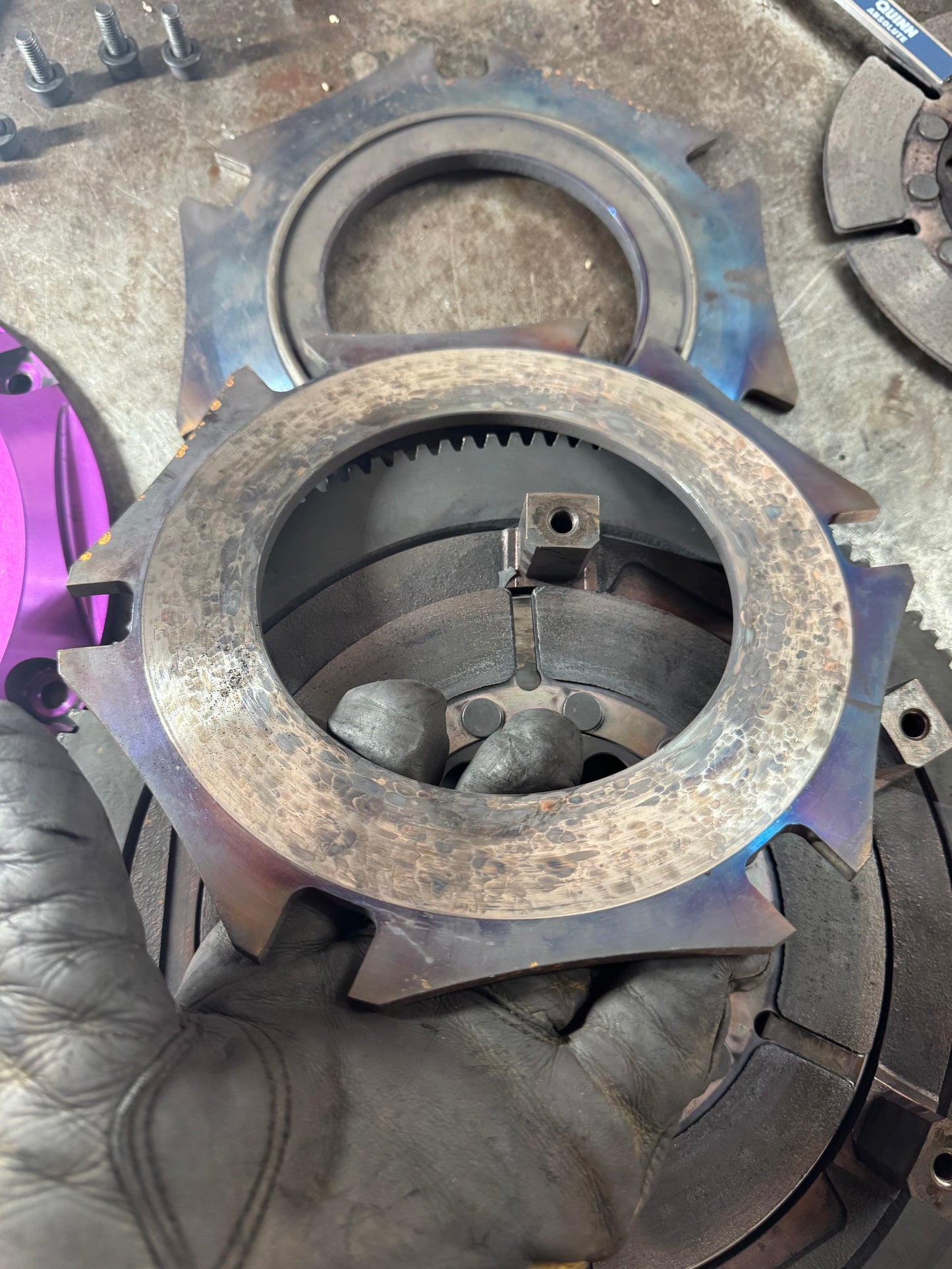 EXEDY triple disc clutch kit w/ flywheel 04-21 Subaru STi 6 speed 900 + TQ ( like IAG )