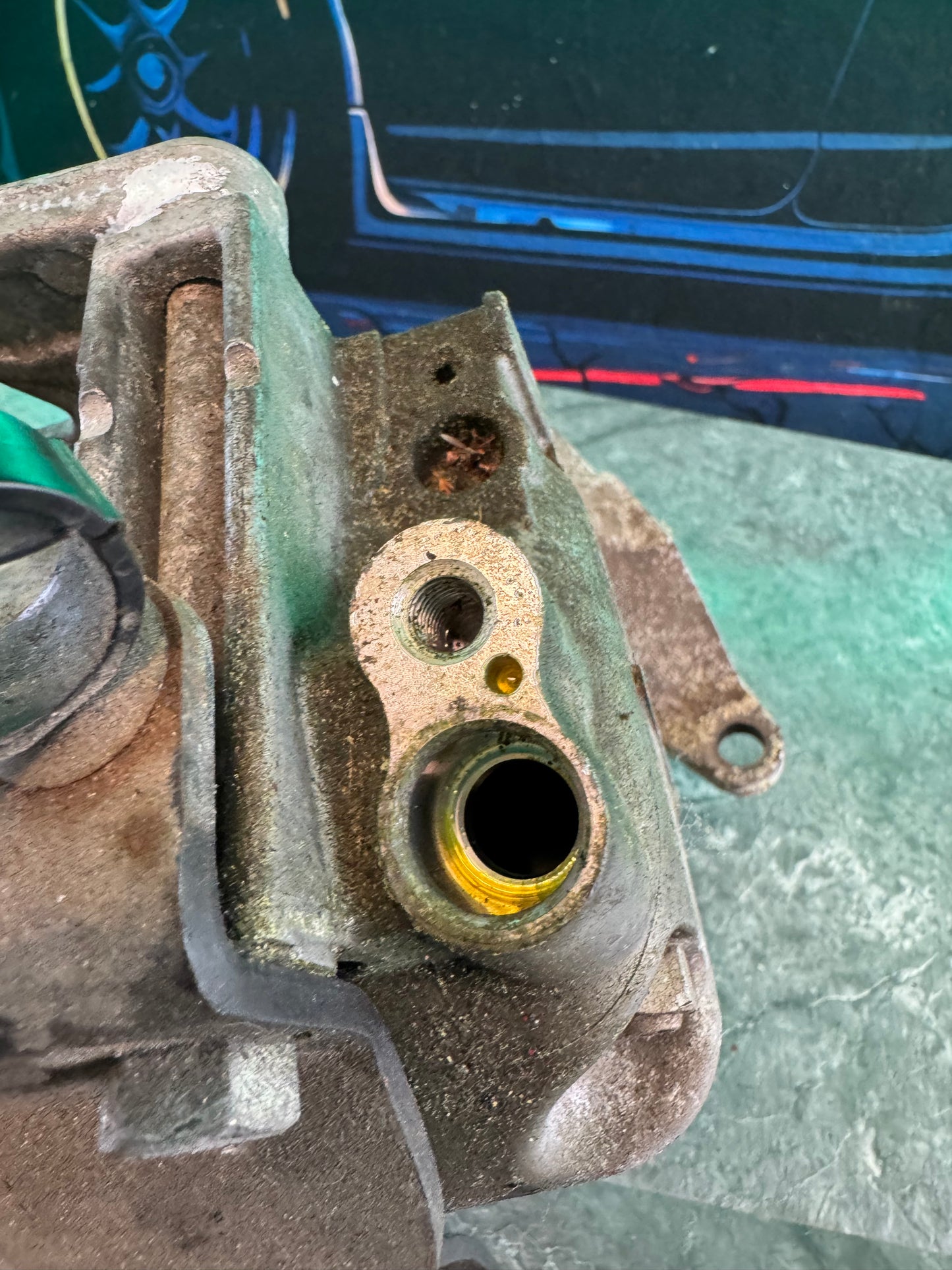 2004-2007 Subaru Impreza WRX STi AC Compressor With Bracket