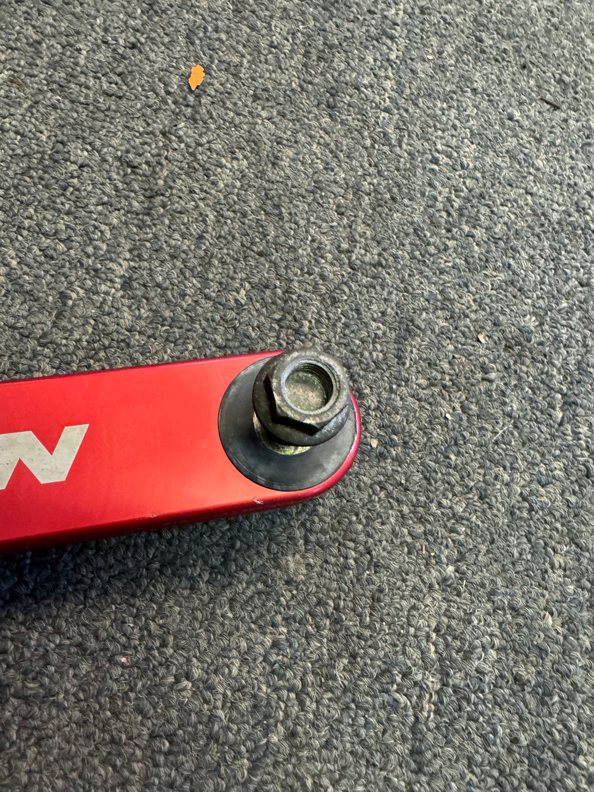 2004-2021 Subaru WRX STi Perrin Pitch Stop Mount Dog Bone Assembly Red