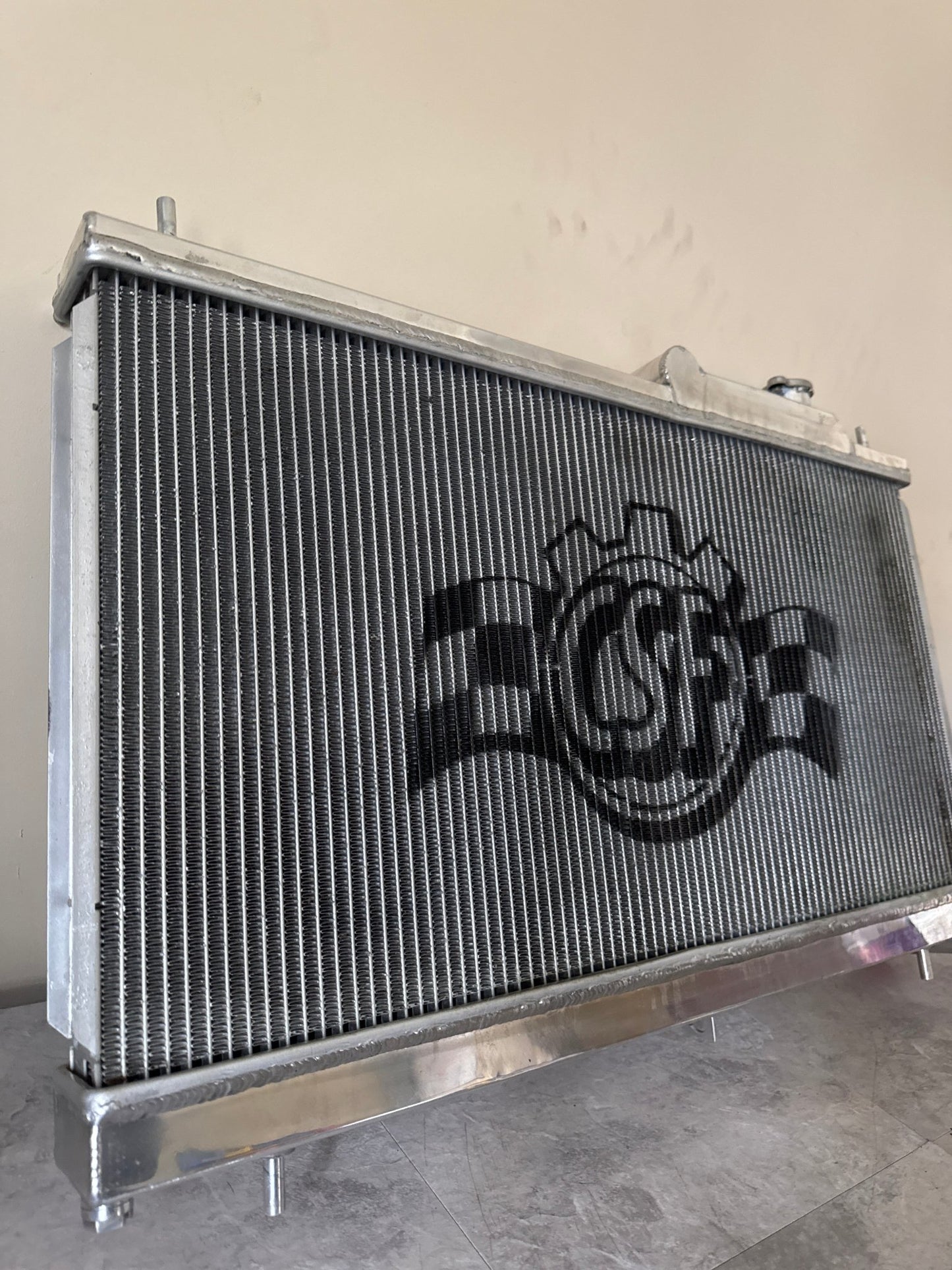 08-14 Subaru WRX / STi & 15 - 21 STi w/ built-in Oil Cooler All-Aluminum Radiator & Custom Greddy Cooler Setup
