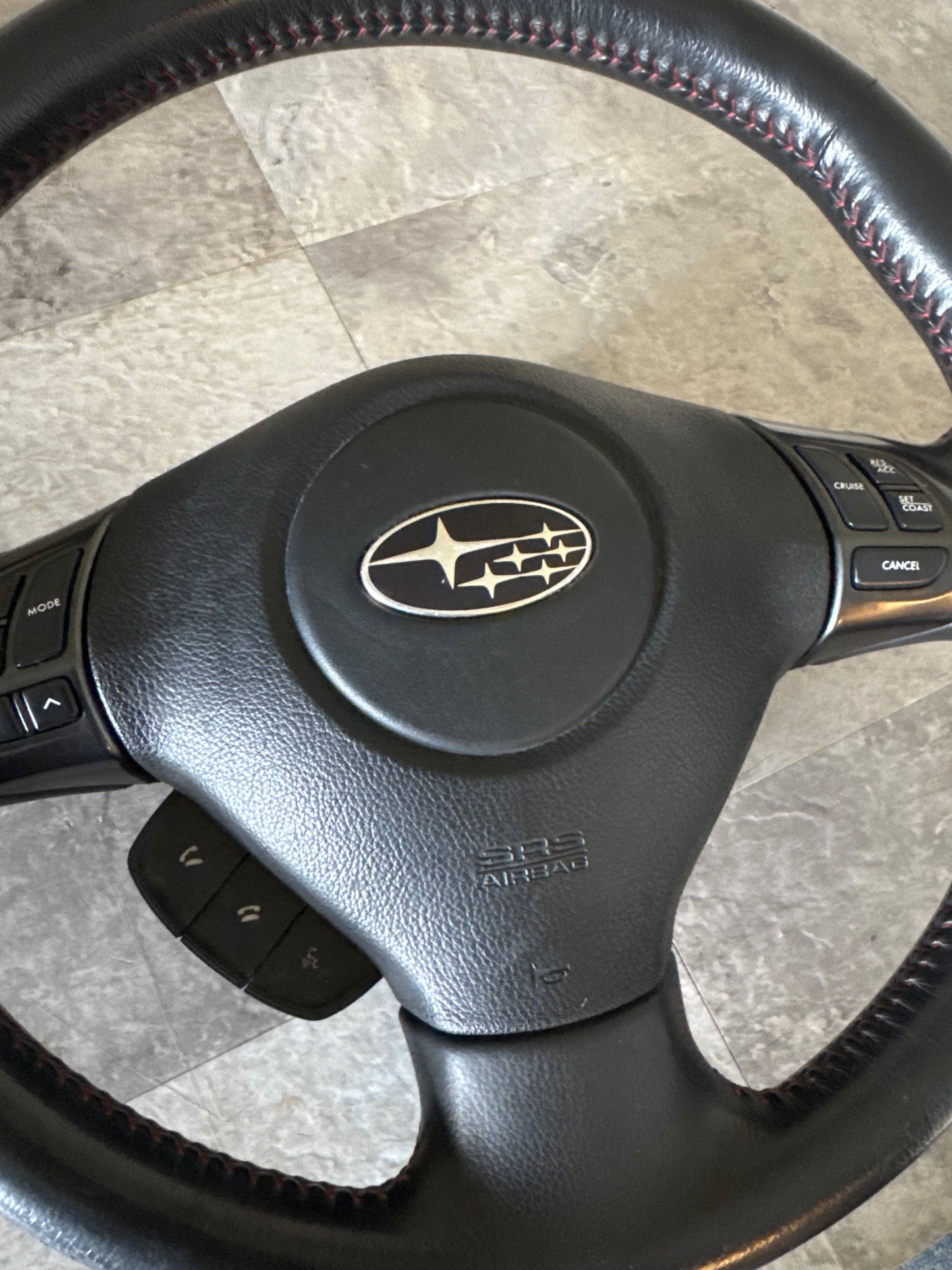 2008-2014 Subaru Impreza WRX OEM Complete Steering Wheel Controls