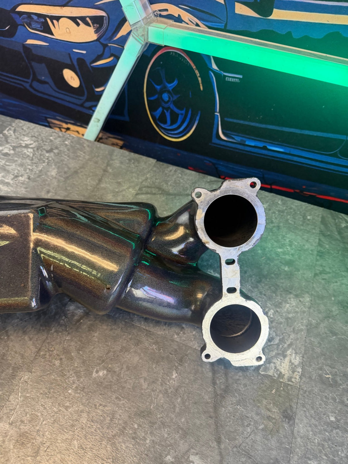 COSWORTH intake manifold cast INLET RCM Subaru STi EJ257 powder coated