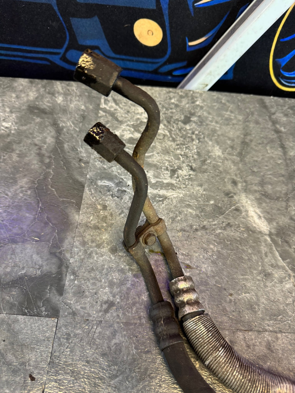 2004-2007 Subaru Impreza WRX STi Power Steering Rack & Pinion High Pressure Lines Hoses