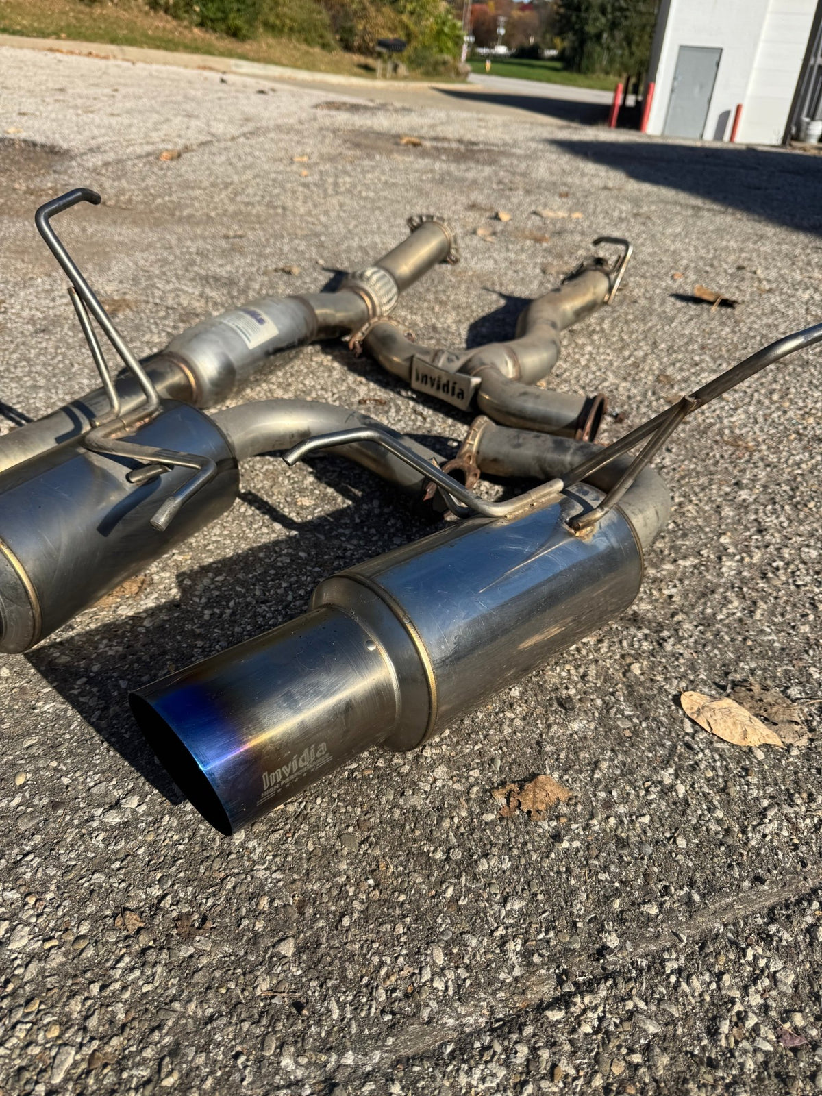 2011-2021 Subaru WRX STi Sedan Invidia Dual N1 Full Titanium Cat-Back Exhaust