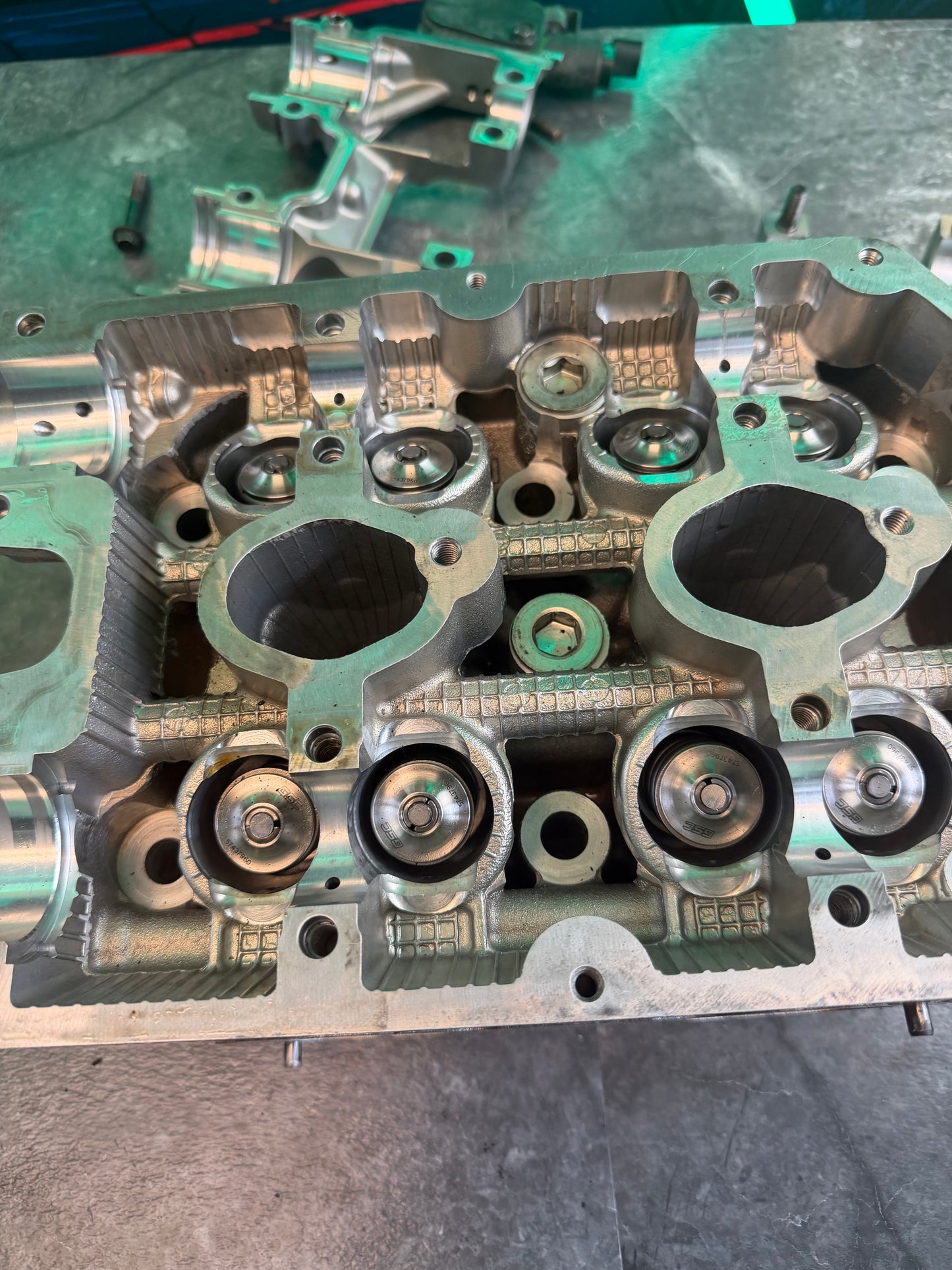 Outfront Motorsports w25 2008-2021 DAVCS dual avcs Subaru STi cylinder heads 1/2 drilled GSC