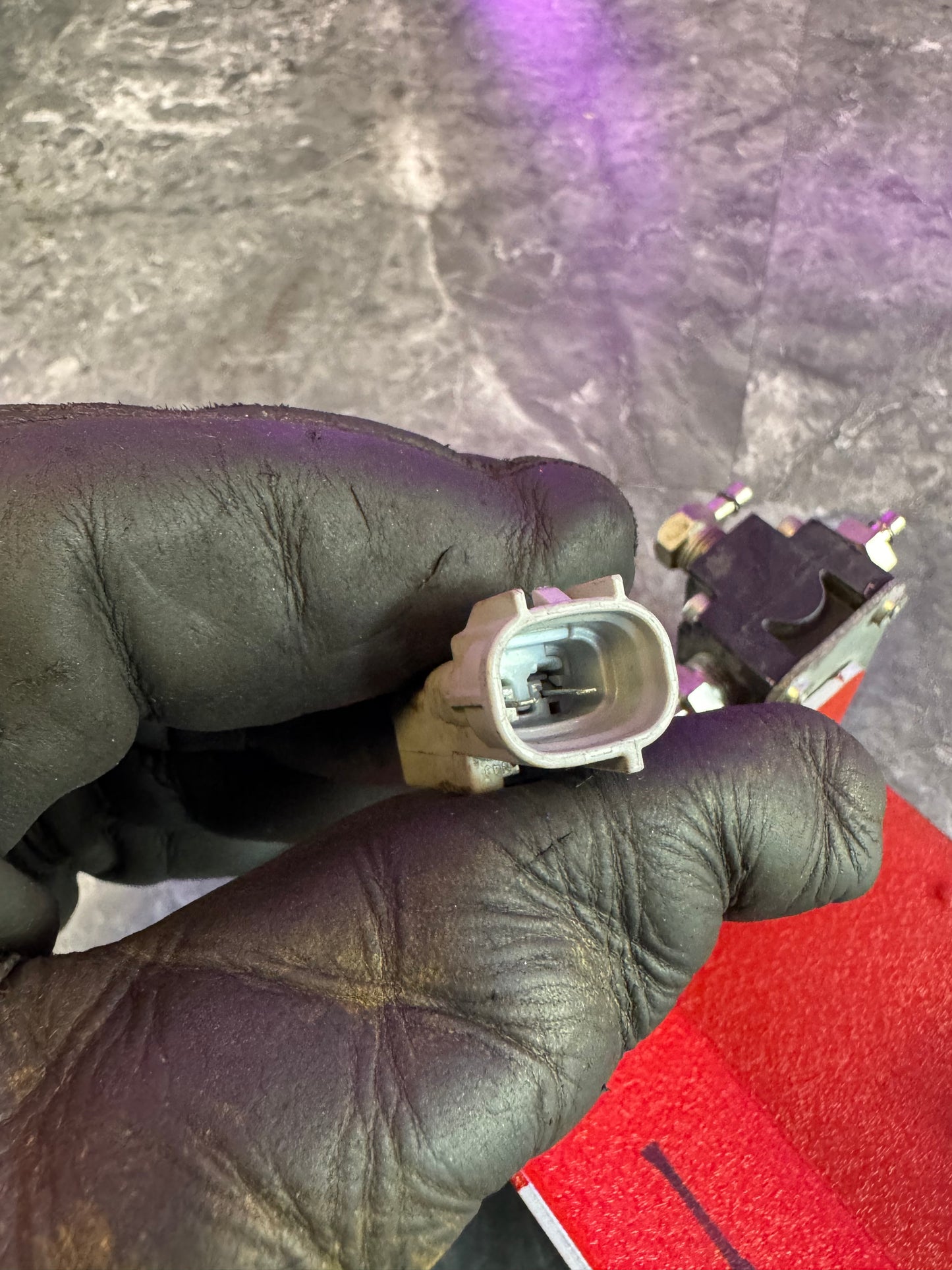 2015-2021 Subaru WRX STi Grimmspeed 3-Port EBCS Electronic Boost Control Solenoid With Perrin EBCS Cover Trim Red