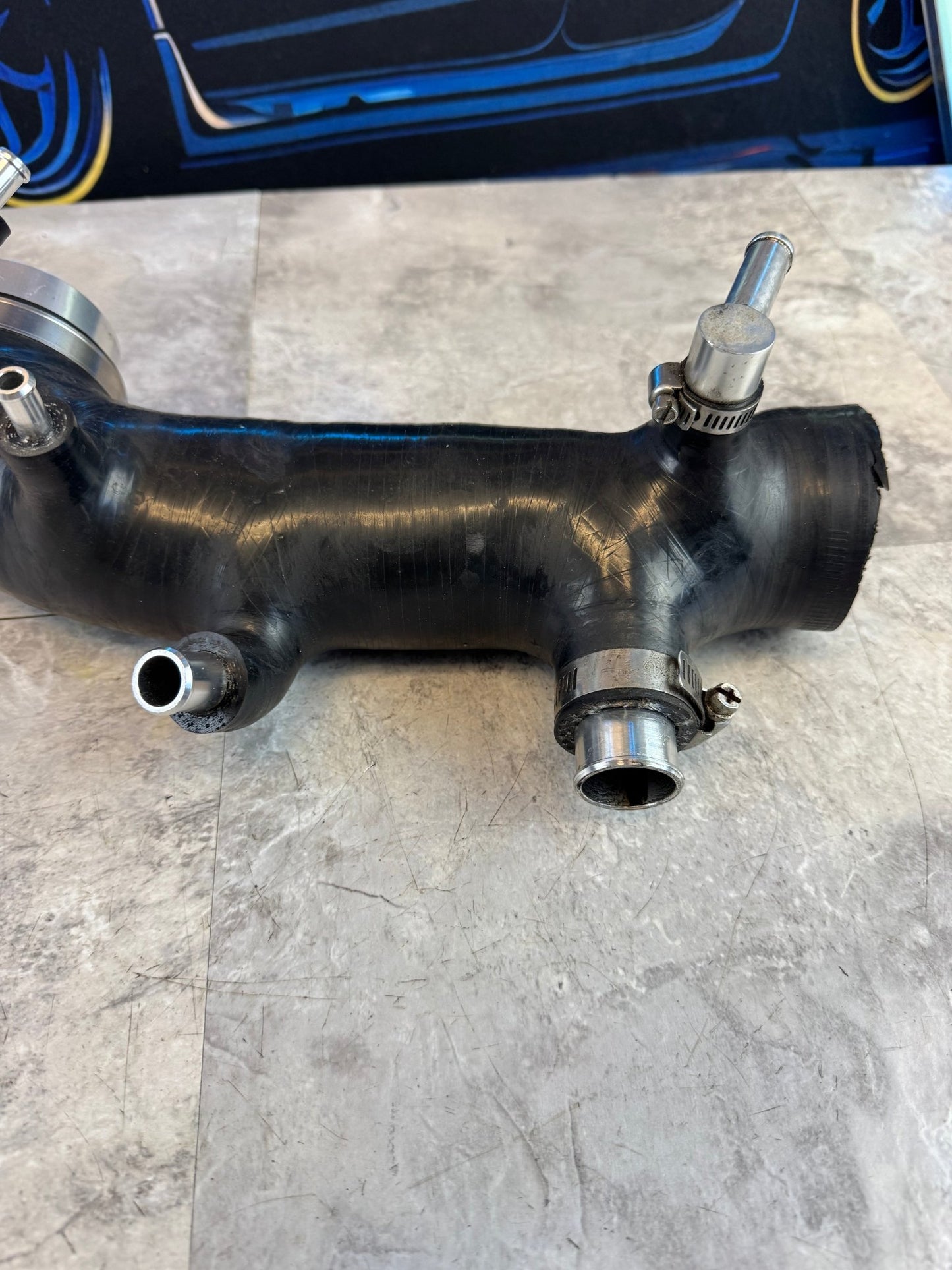 Tomei Turbo Inlet 2.5" Turbo Side / 3" Filter Side For Subaru 02-07 WRX / 04-21 STI / 04-08 FXT