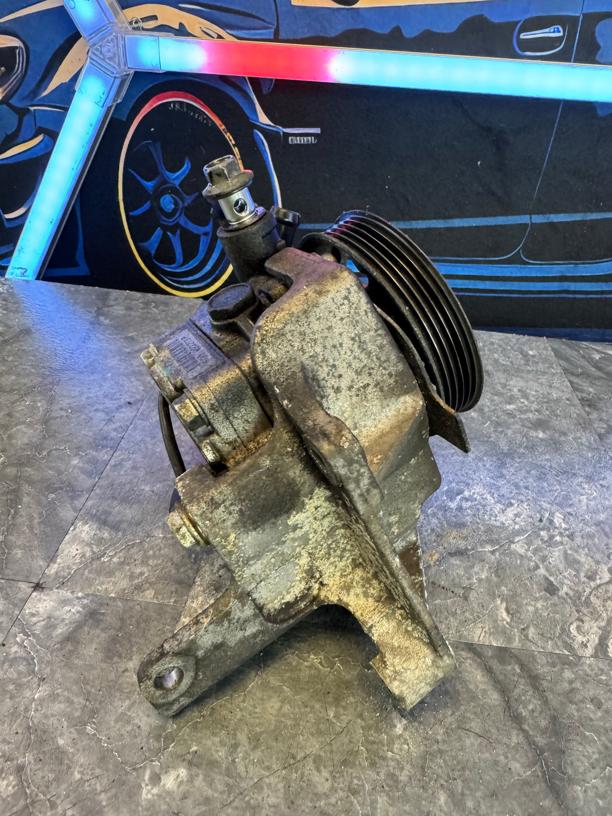 2008-2021 Subaru Impreza WRX STi OEM Power Steering Pump with Mount