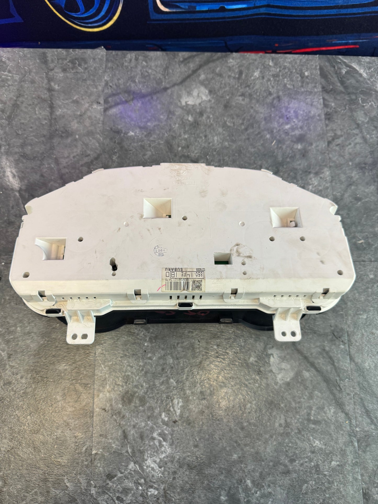 2005-2007 Subaru STi OEM Instrument Gauge Cluster 201k Miles Tested Working 6MT