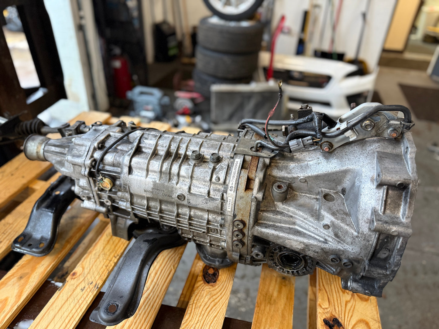 2015 USDM Subaru STi 6 speed six manual gearbox transmission swap package for 08-14 wrx w/ rear brembos