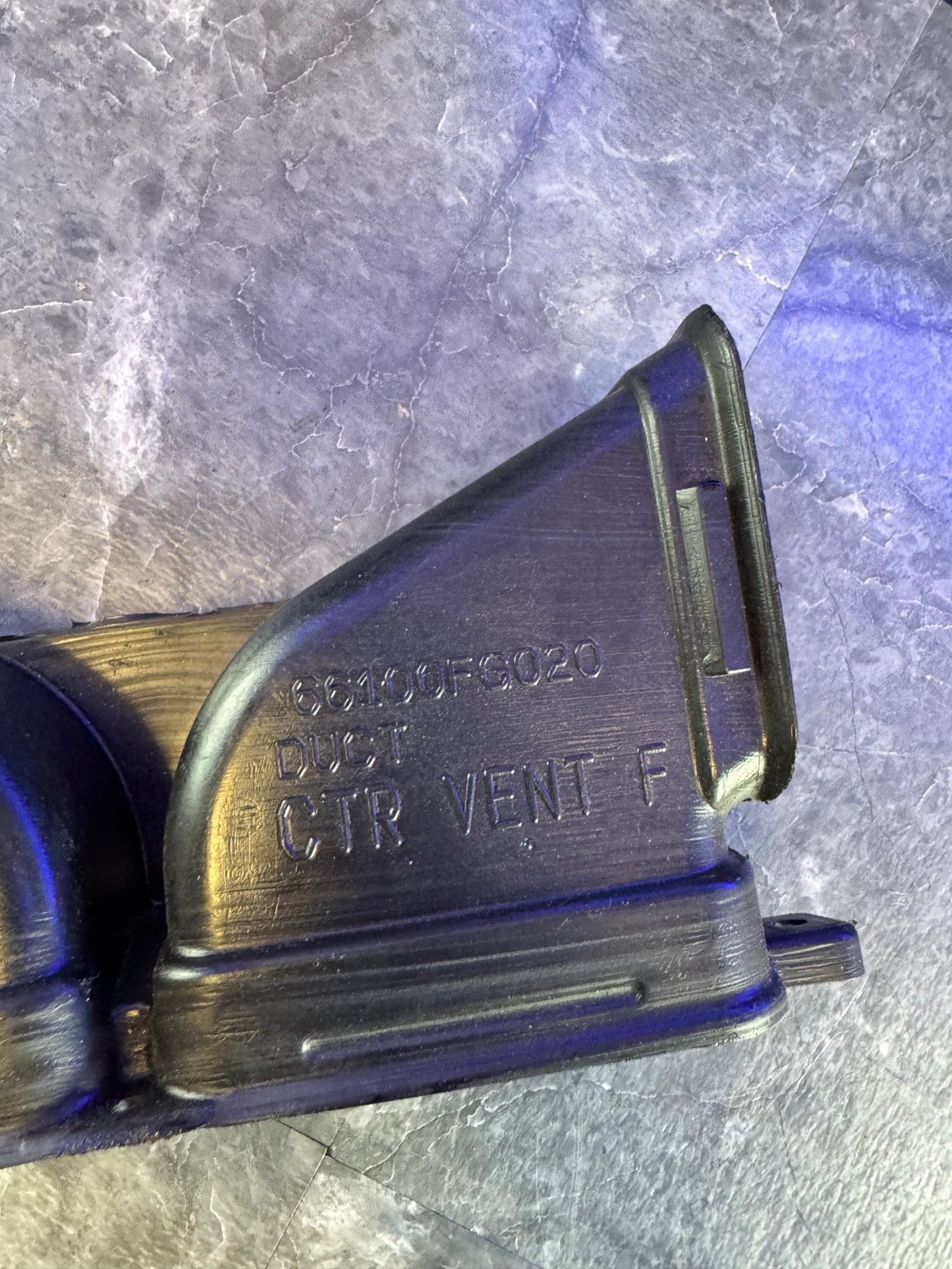 2008-2014 Subaru Impreza WRX STi Center Air Vent Duct 66100FG020