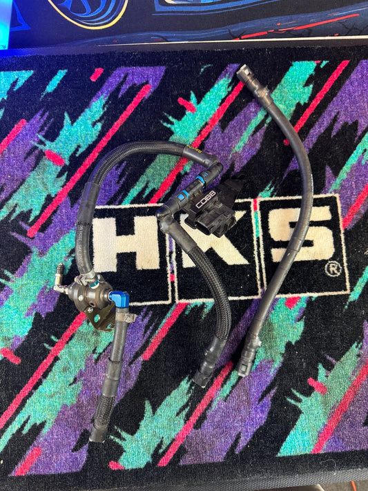 2002-2021 Subaru WRX STi Tomei Fuel Pressure Regulator With Cobb Ethanol Sensor Unfinished Kit P2