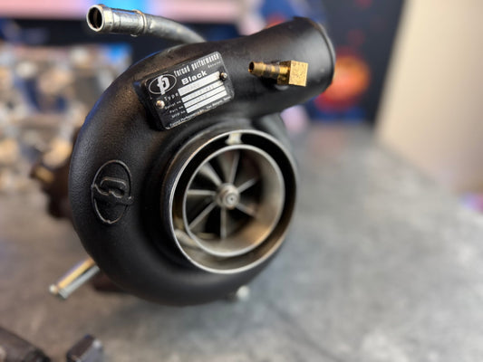 FP Black Turbo Subaru STi WRX 3.25” Compressor Cover Billet Journal Bearing 10 CM