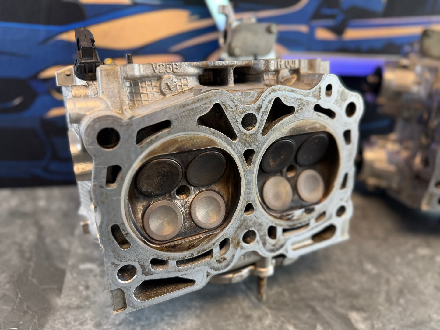 IAG “ race “ SAVCS cylinder heads Subaru STi & wrx GSC S2 cams, CNC port & polish + 1 MM valves , 14 MM drilled