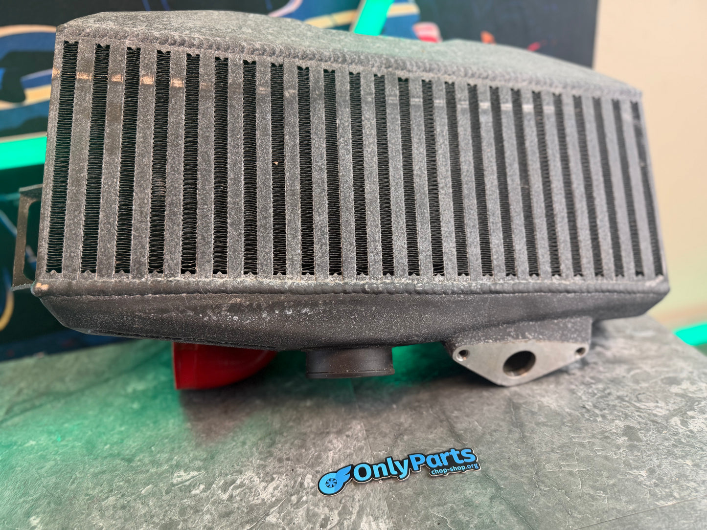 Grimmspeed HUGE tmic 04-21 Subaru STi ej257 top mount intercooler w/ y pipe