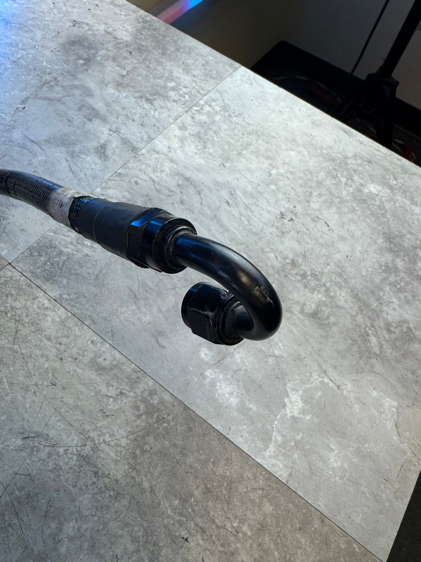 2008-2021 Subaru WRX STi Cobb Tuning PTFE Braided Fuel Lines Kit N1