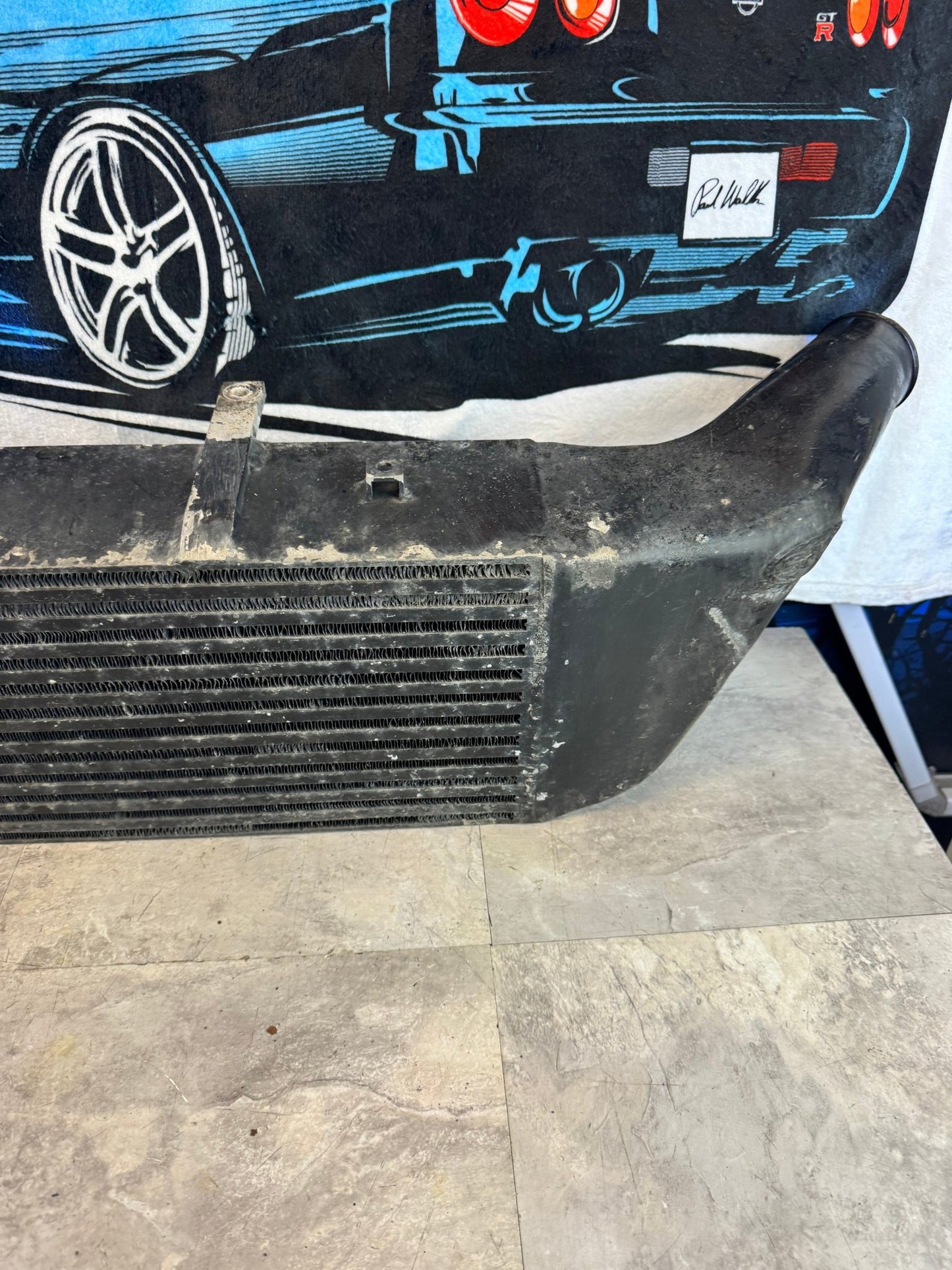 2002-2007 Subaru WRX STi Rare 4.5" APS Front Mount Intercooler Kit For Rotated Turbo P5