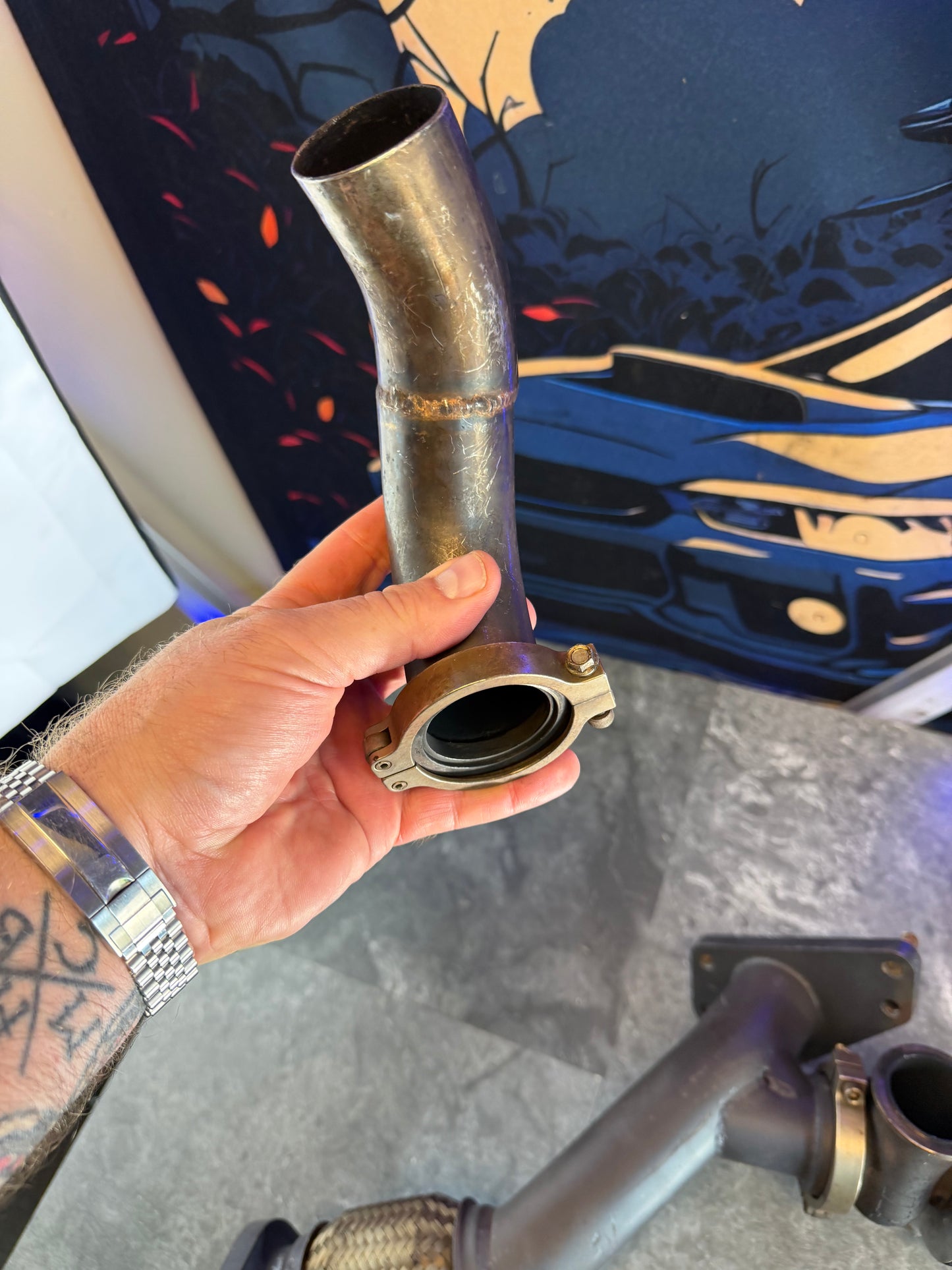 GRIMMSPEED EWG kit SUBARU STi & wrx TIAL 44 MM external wastegate EJ257