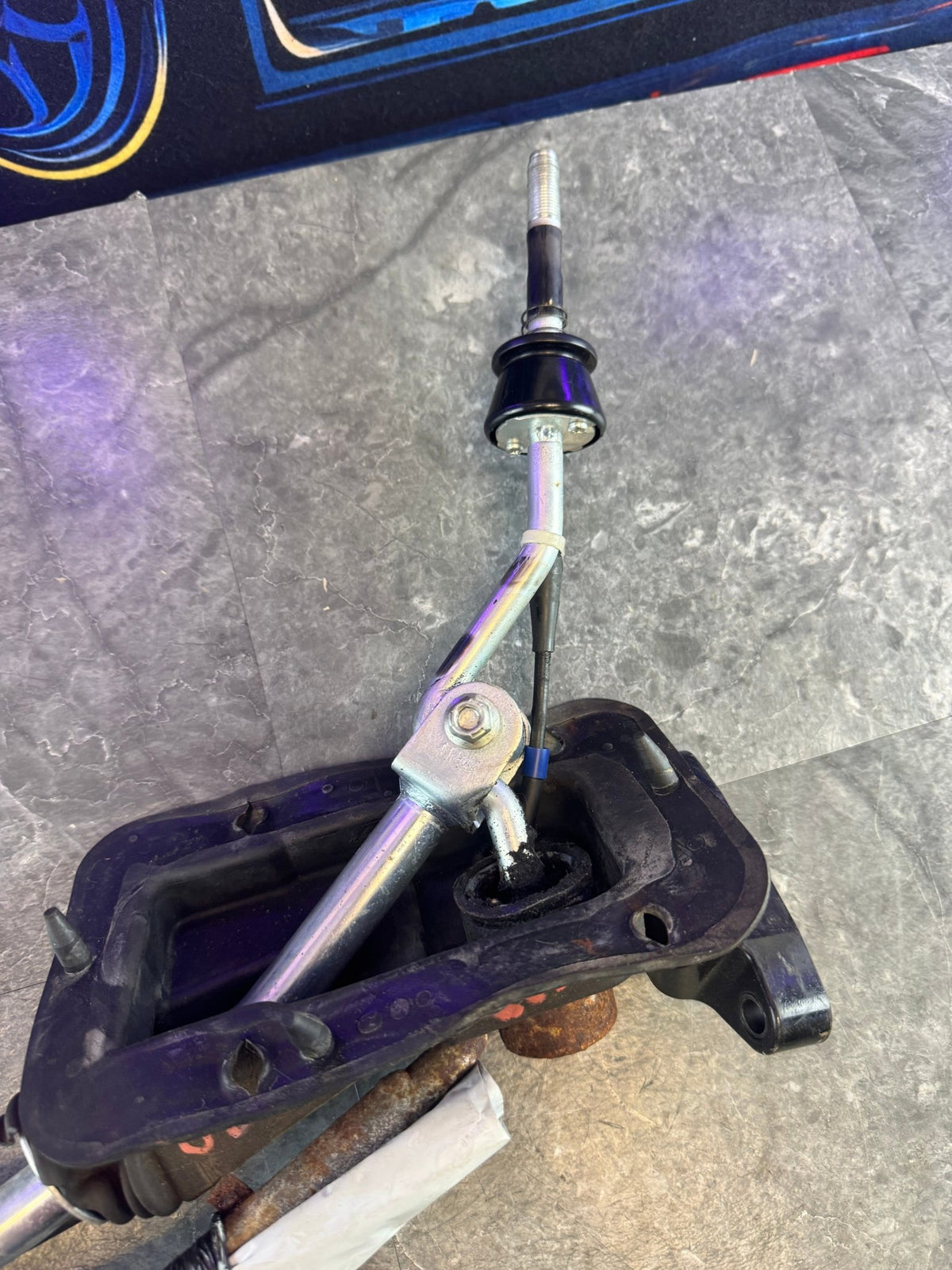 2008-2014 Subaru WRX STi OEM 6-Speed Shifter Linkage With COBB Shifter Bushing