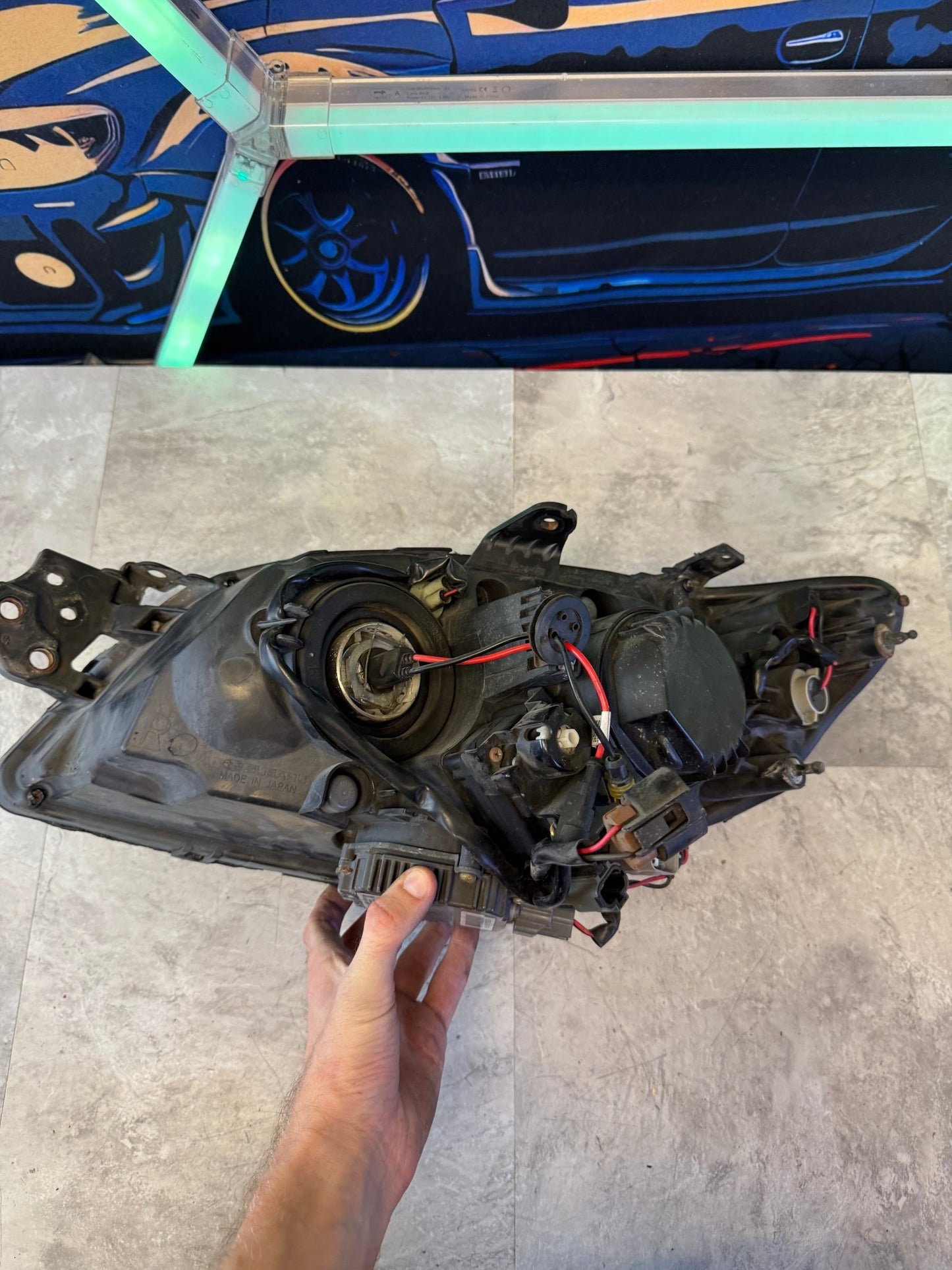 Subaru OEM 08-14 Subaru Impreza WRX STI RH Passenger Side Headlight Assembly HID