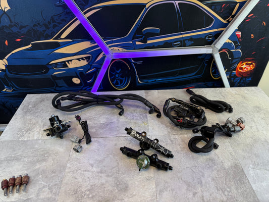 Cobb flex fuel kit PRE GREENSPEED 08-21 Subaru STi 08-14 wrx w/ radium rails / dampners & lines & areomotive FPR