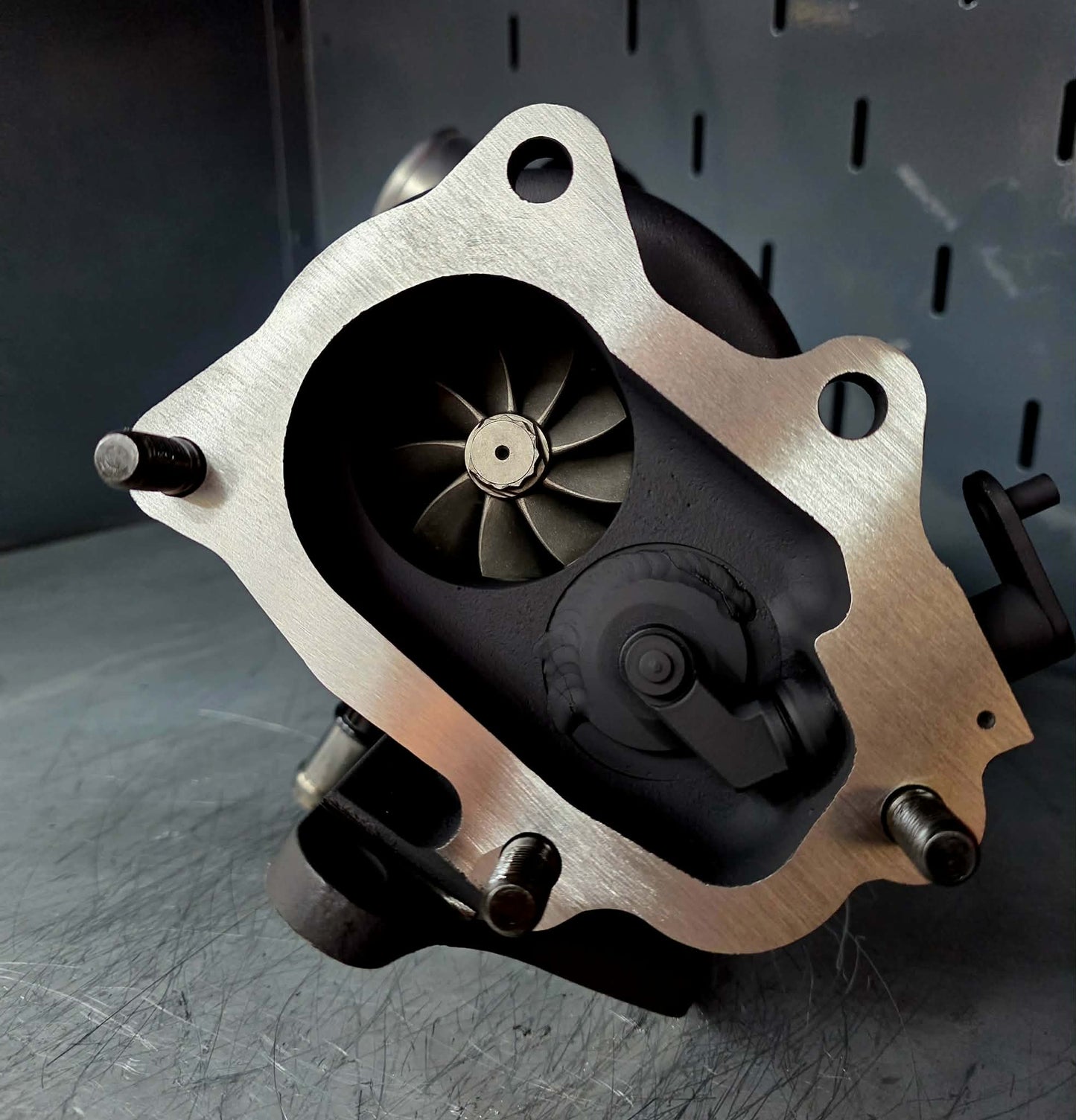 FP blue forced performance bolt on turbo turbocharger Subaru STi & wrx PEARLIZED VIOLET
