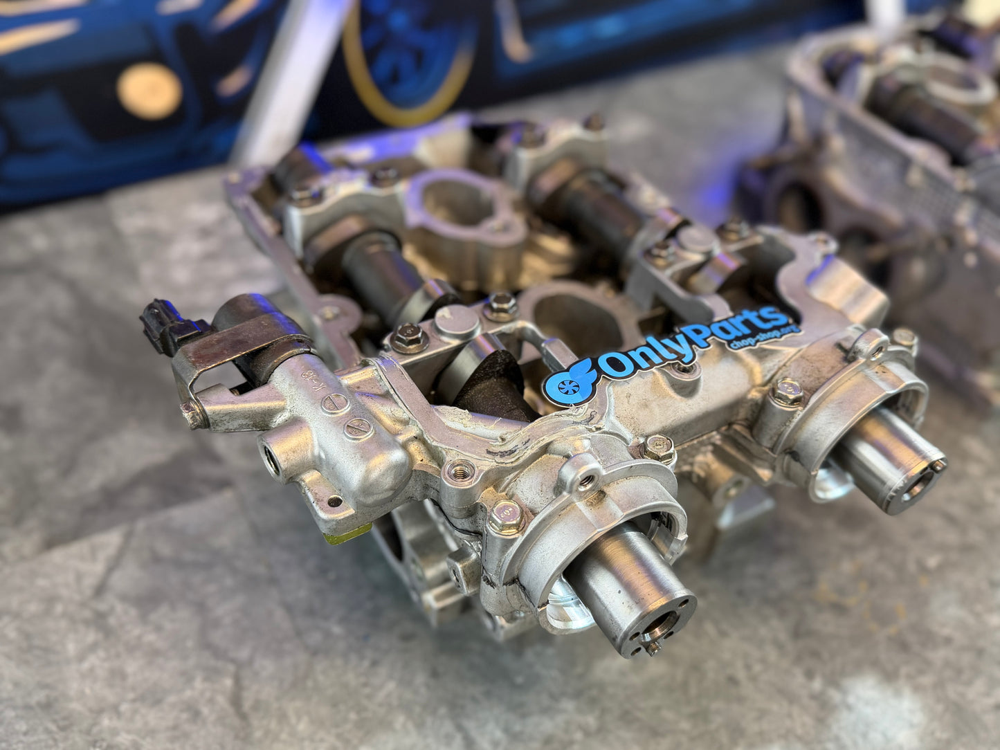 BUILT & cammed Subaru STi and wrx cylinder heads for IAG 950 14 mm drilled kelford r-199-d cams FERREA + 1 mm valves