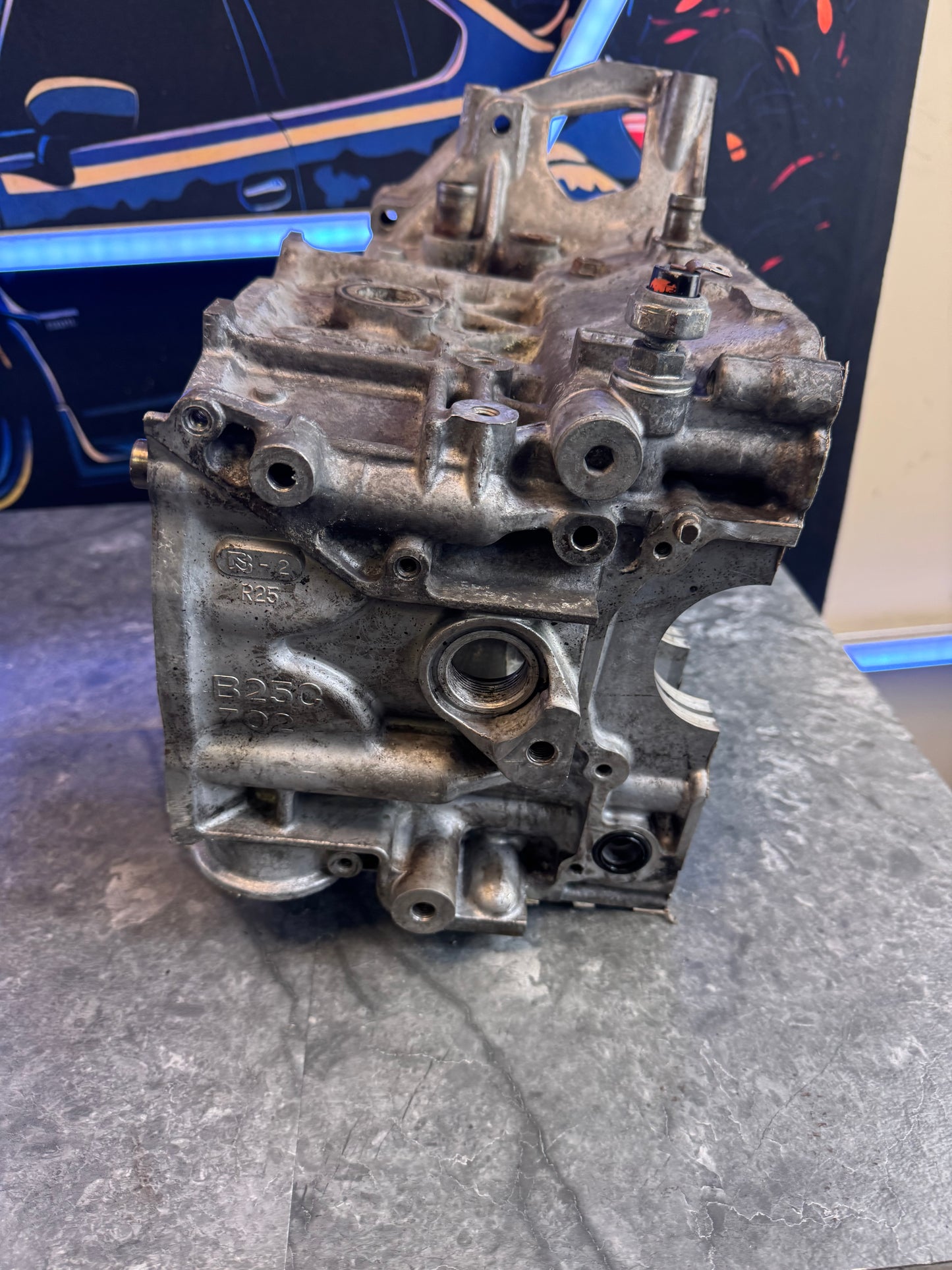 2004-2021 Subaru WRX & STi EJ255 EJ257 EJ 2.5L Engine Block Case Halves Short Block CORE Needs Work