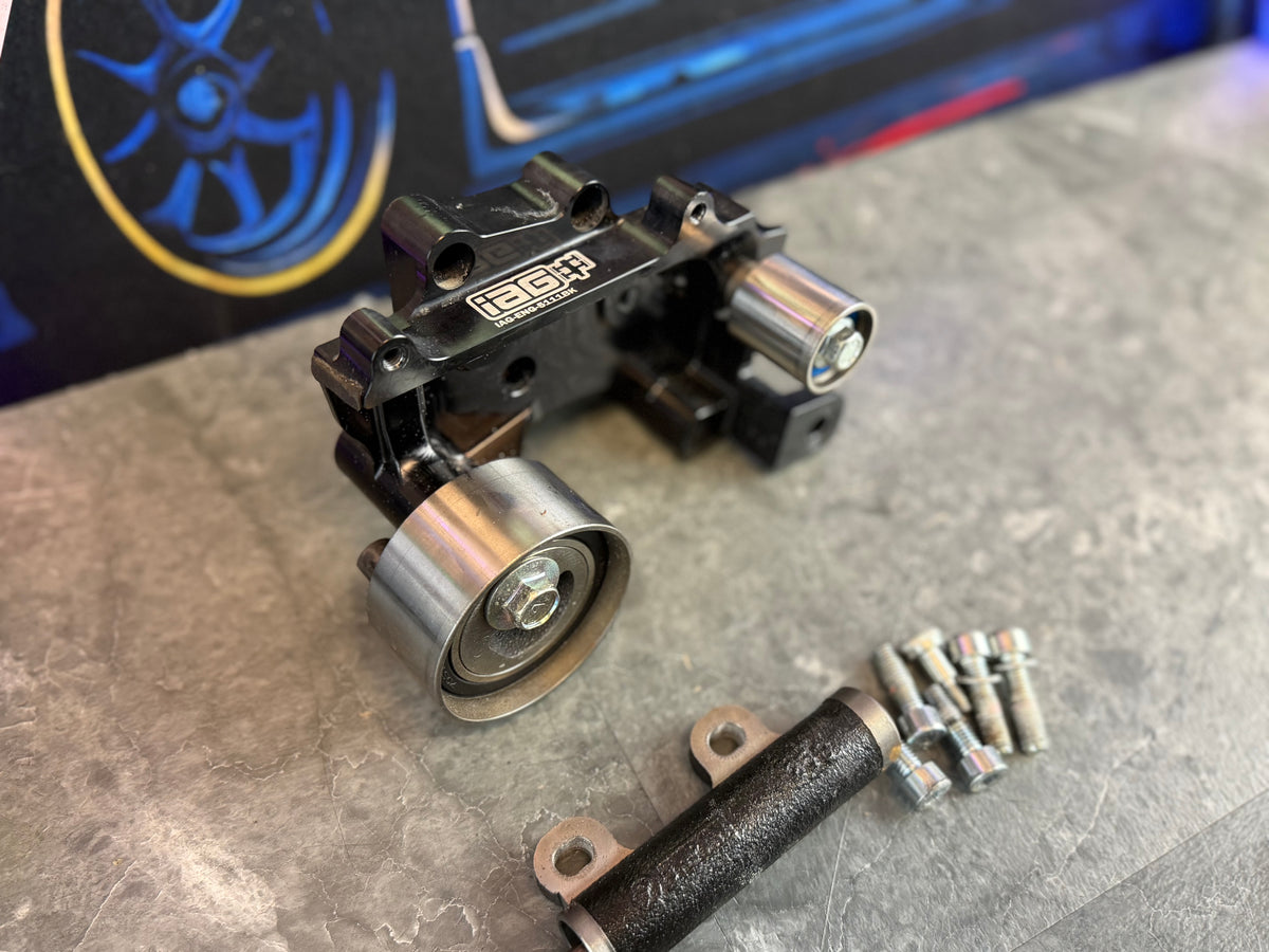 IAG v2 billet timing belt tensioner Subaru STi and wrx
