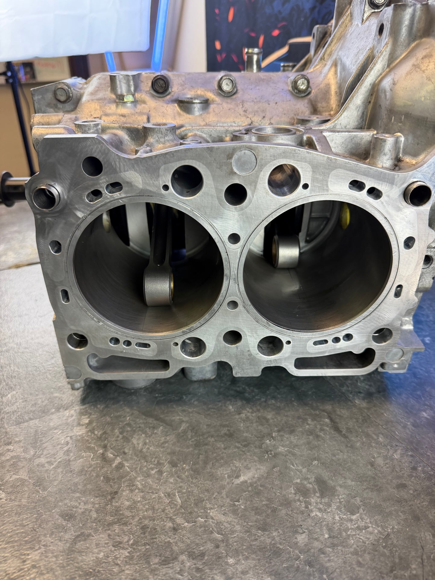 IAG “ Trojan “ EJ257 closed deck built & forged short block engine Subaru STi 1/2” drilled Manley ARP wrx 750 950