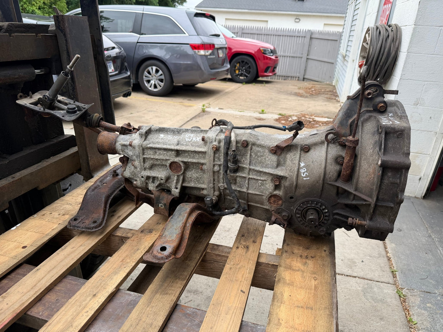 2004 Subaru wrx bugeye blobeye ej205 5 speed manual transmission AWD 3.54 02-04