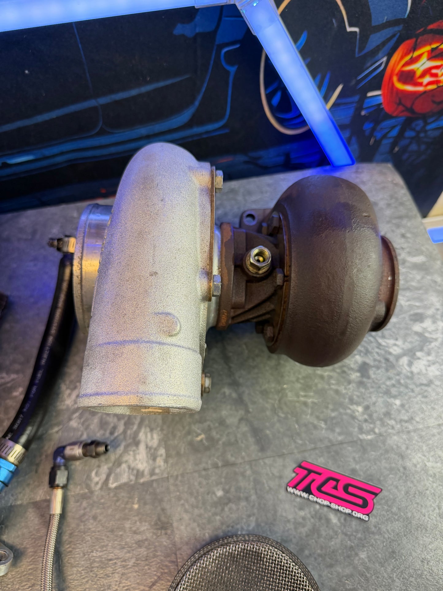 PTE ball bearing 6266 800 HP turbo Subaru wrx & STi t3 4” cover billet gen 2 7 blade compressor wheel