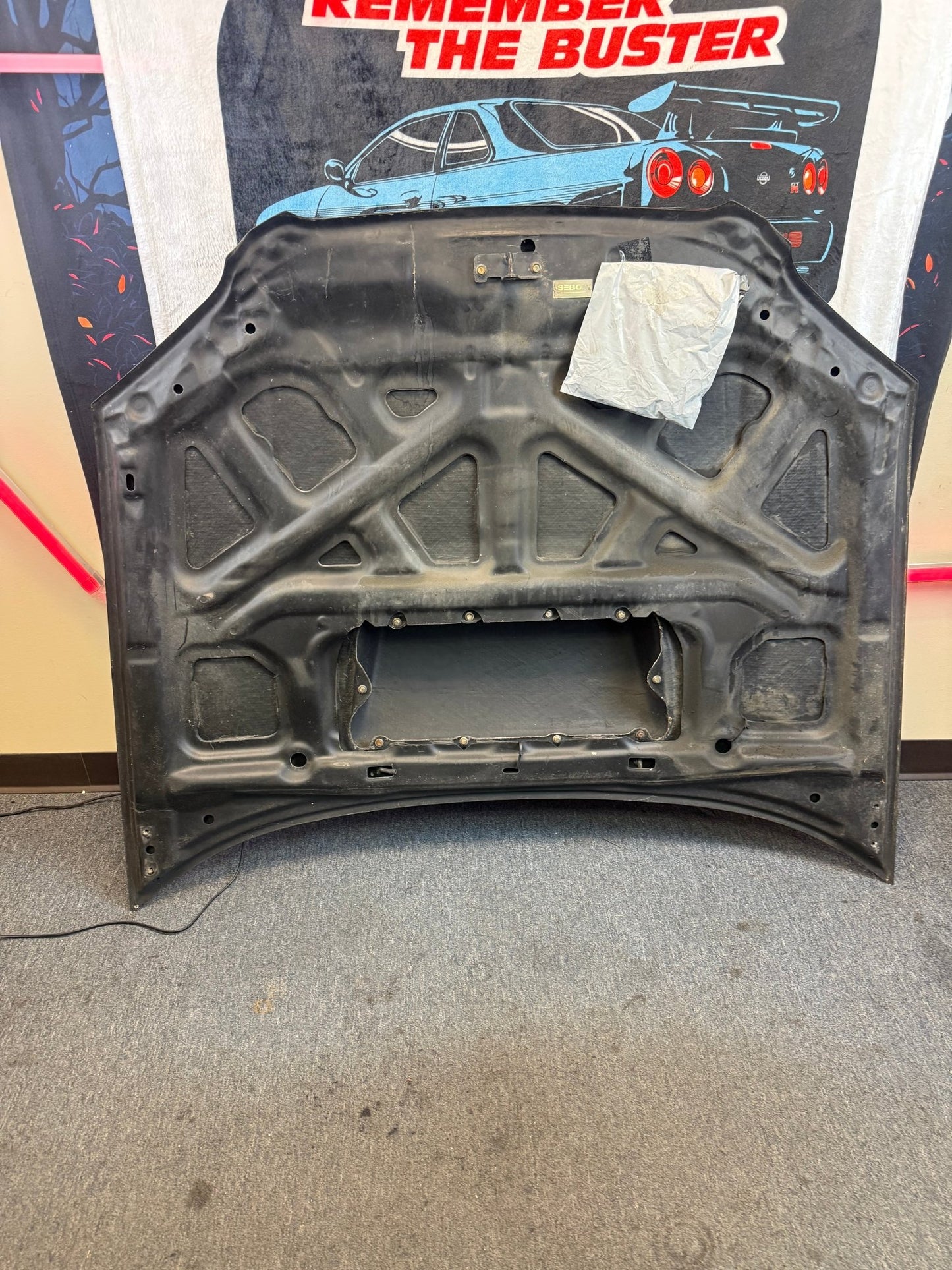 SEIBON CARBON FIBER Subaru STi & wrx Impreza blobeye 2004 2005 GD scoop hood