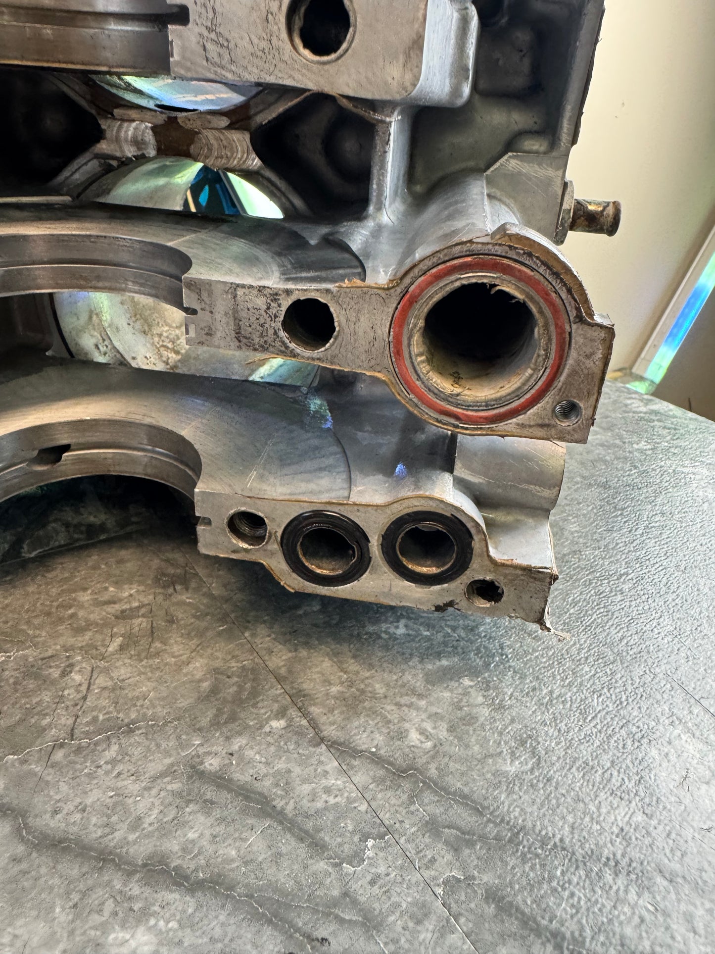 2004-2021 Subaru WRX & STi EJ255 EJ257 EJ 2.5L Engine Block Case Halves Short Block CORE Needs Work