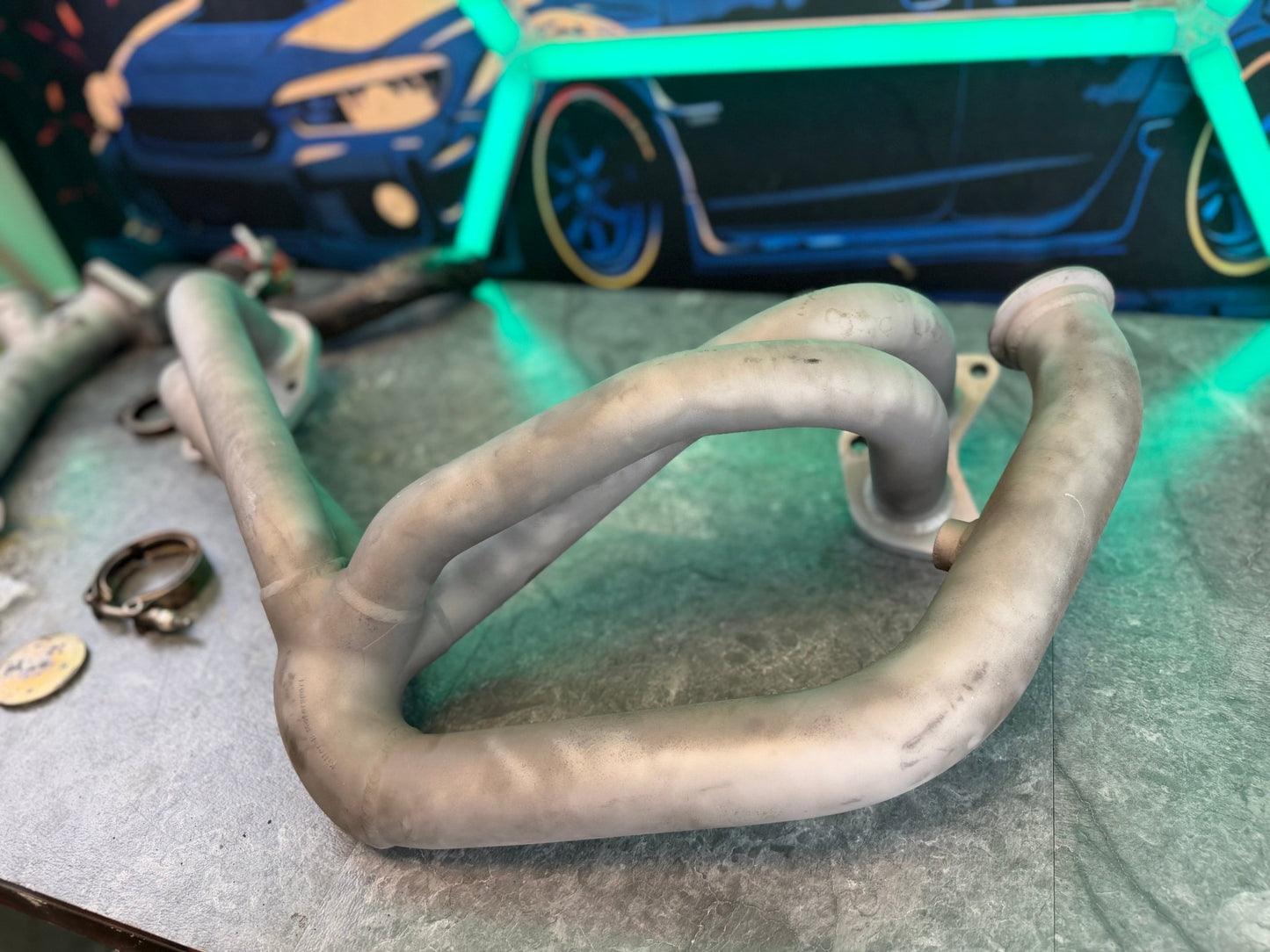 KILLER B Motorsports “ holy header “ ELH equal length header w: tial 38 mm mvs external wastegate kit