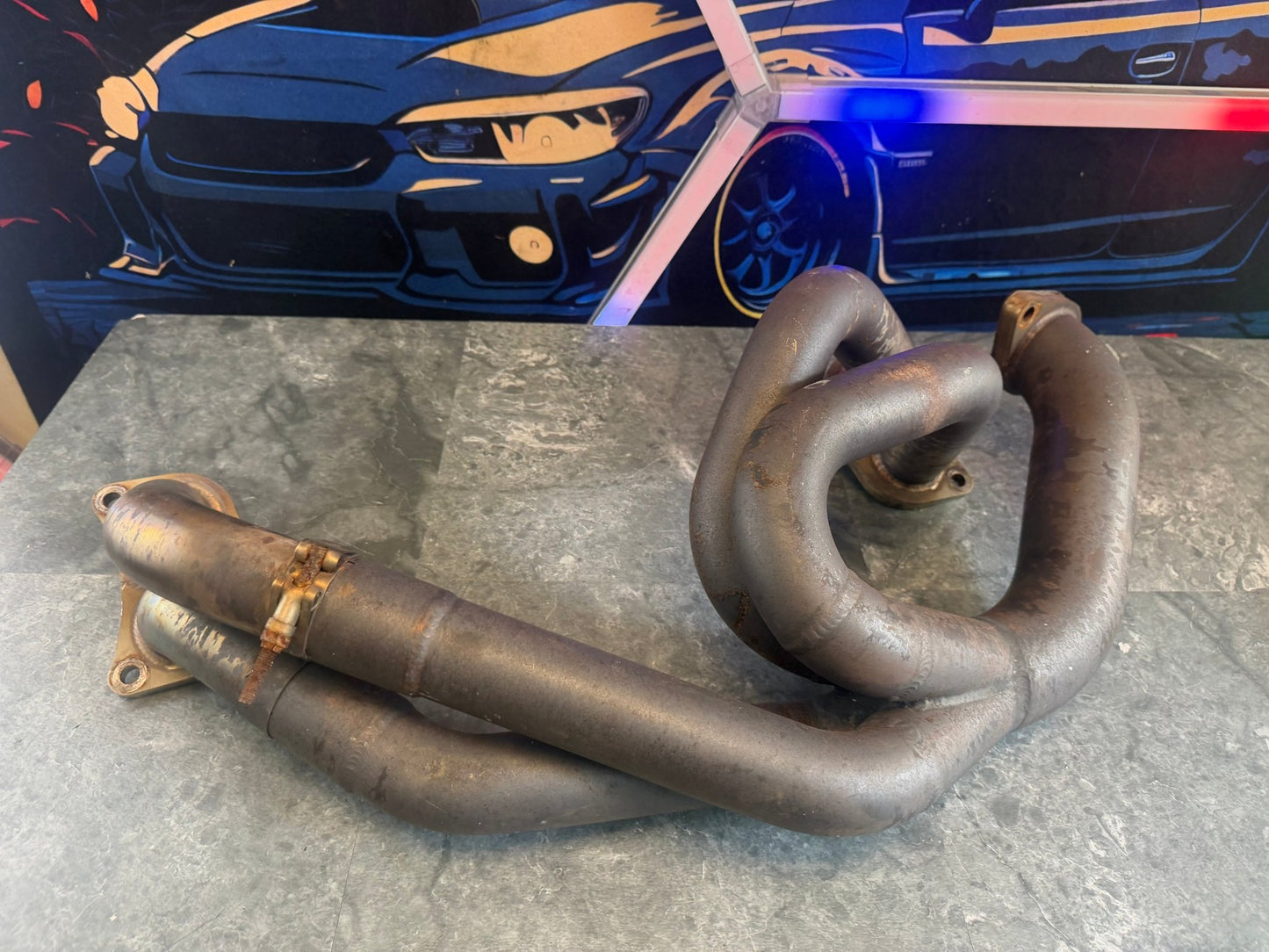 ETS extreme turbo systems ELH “ max flow header “ v2 EQUAL LENGTH 2 bolt Subaru STi & wrx
