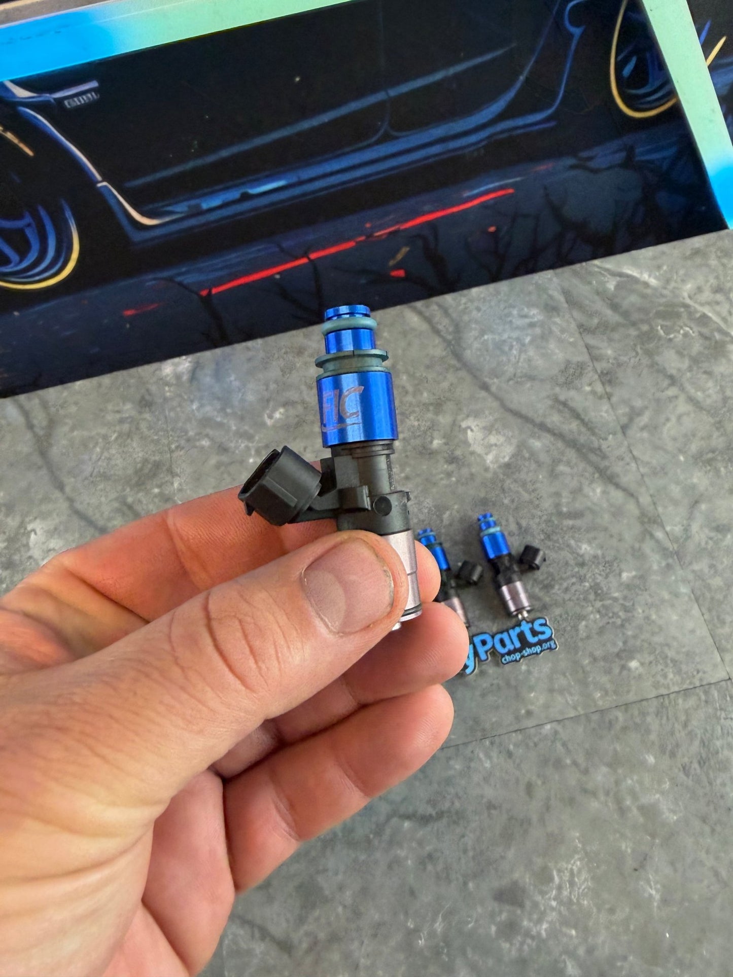 FIC fuel injector clinic top feed Subaru STi & wrx 2150 cc injectors flex fuel e85