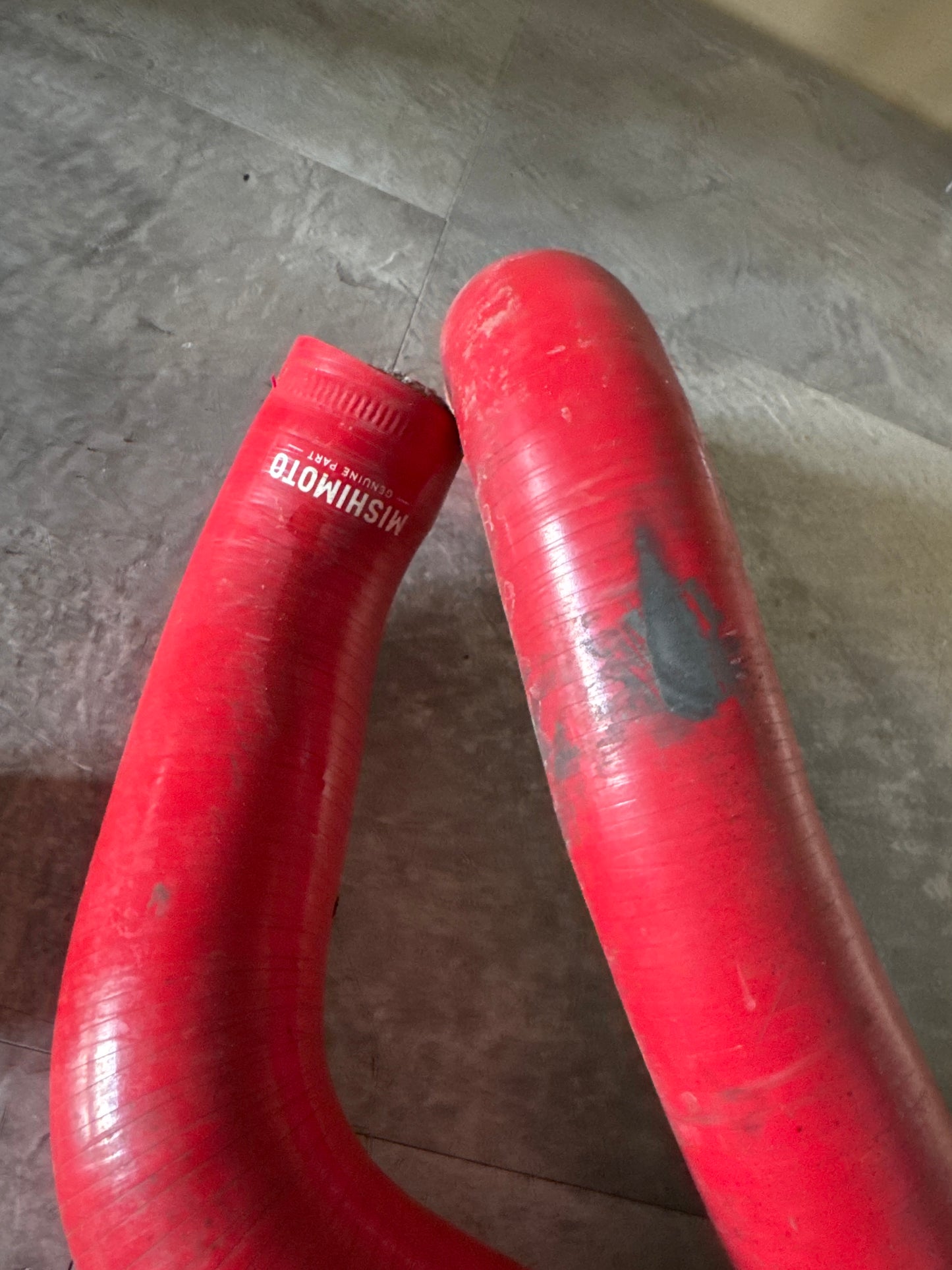 2008-2021 Subaru WRX STi Mishimoto Silicone Upper And Lower Radiator Hoses Red