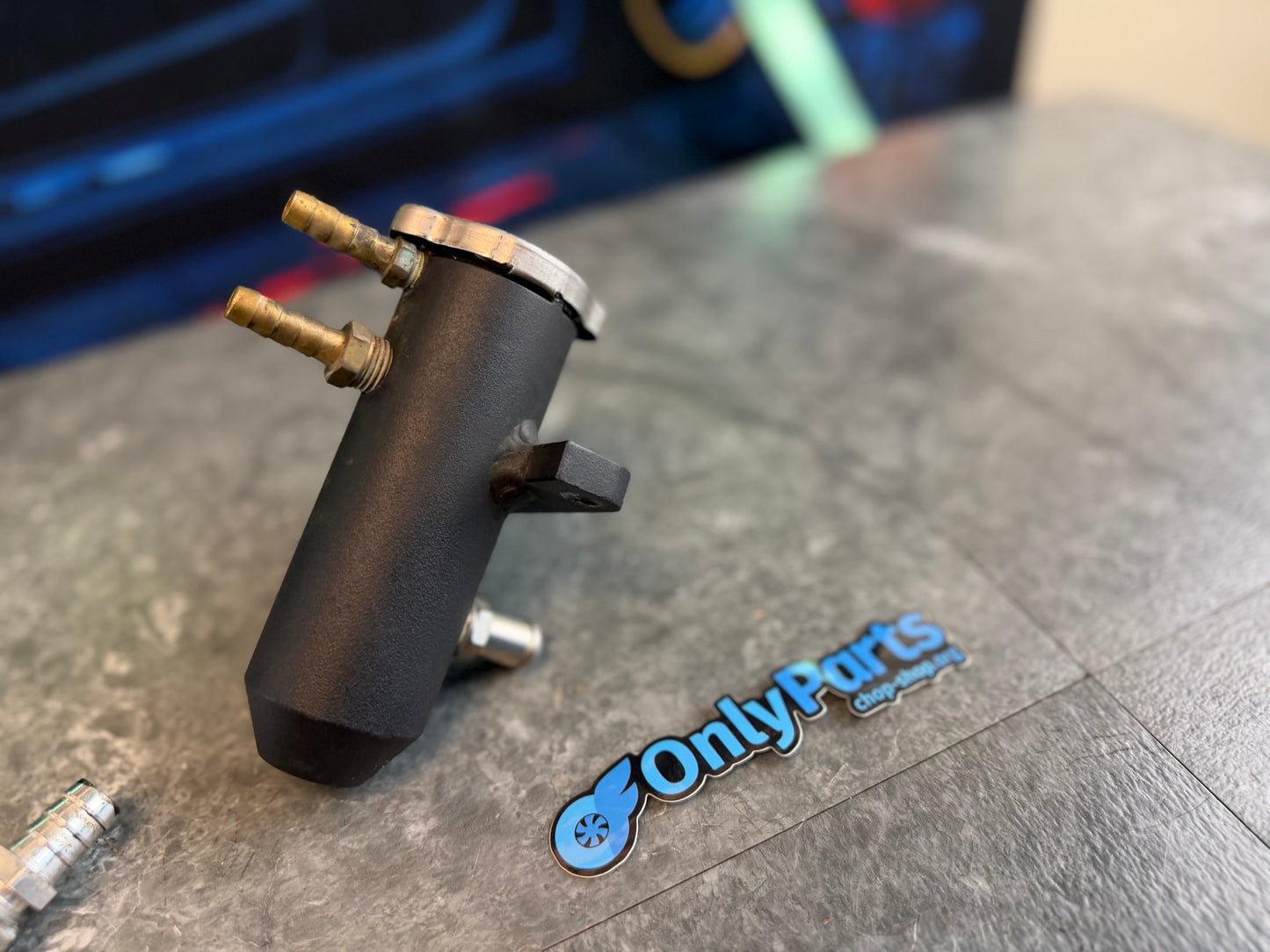 Killer b coolant expansion tank Subaru STi & wrx turbo reservoir upper v2 ( good for rotated turbo )