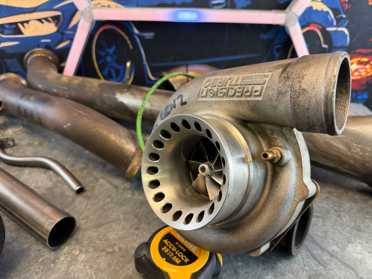 ETS rotated turbo kit Subaru STi VA ej257 2015 -2021 extreme turbo systems PTE 6466 BB tial MVR EWG