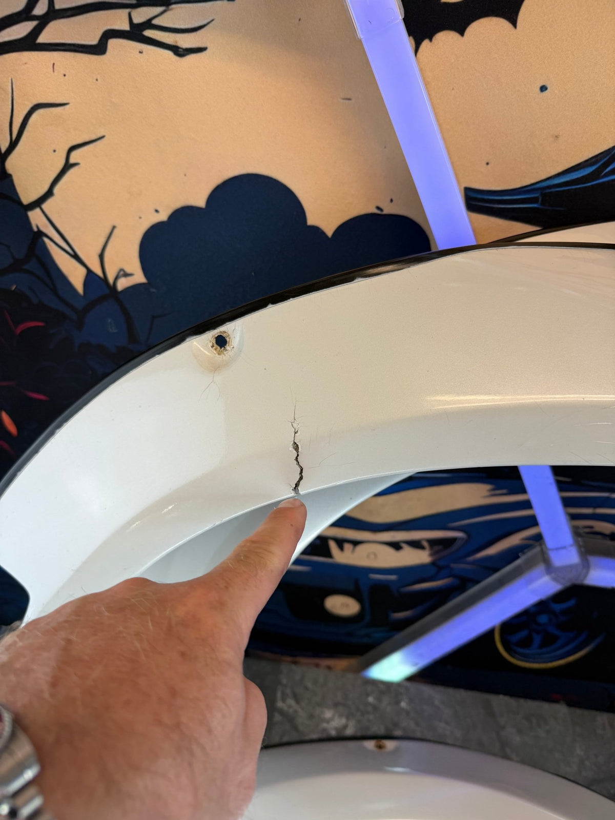 ABW 60 mm fender flares 2006 2007 Subaru & wrx sedan Hawkeye 37j satin white pearl