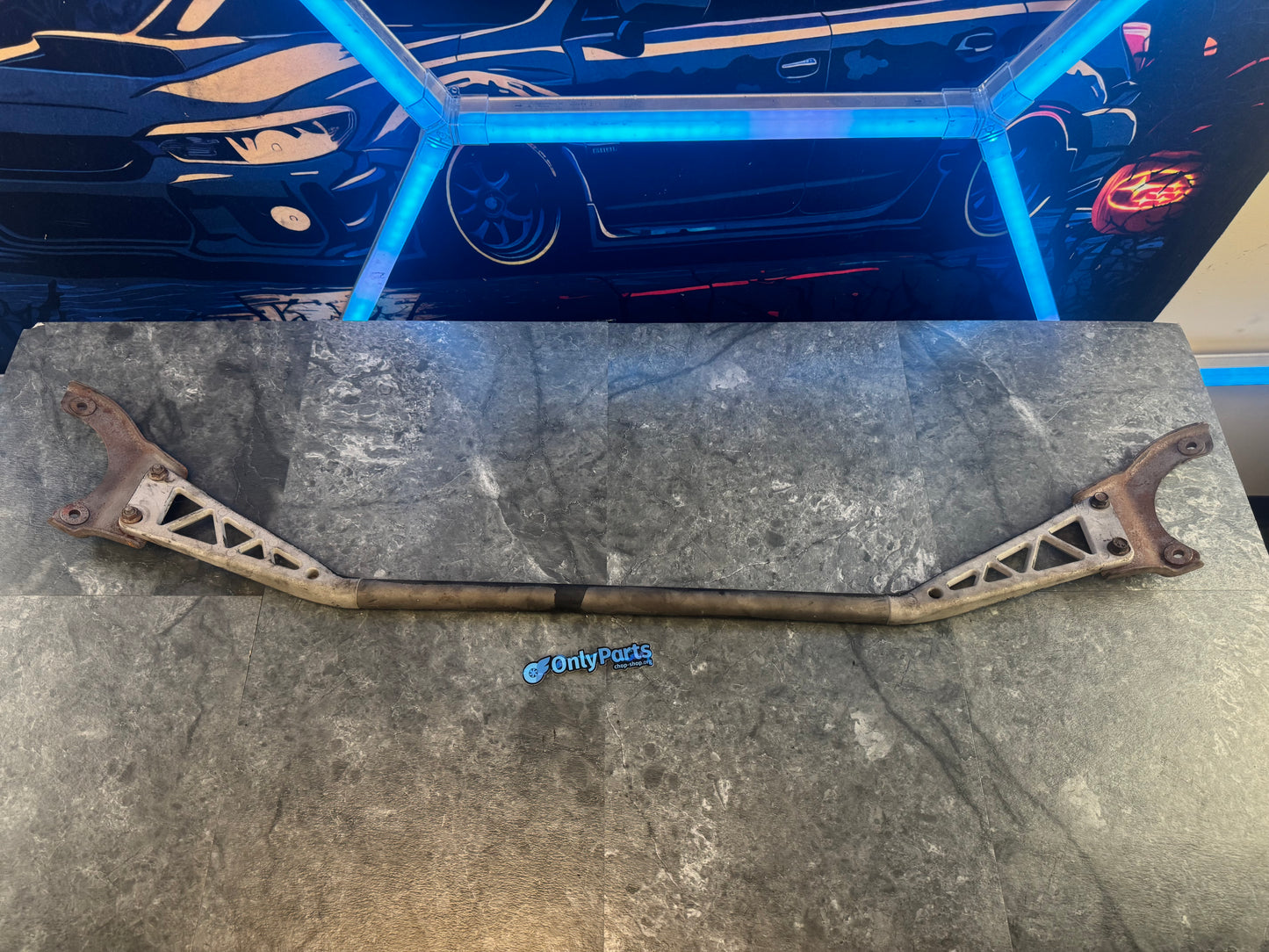 2002-2007 Subaru WRX / 2004-2007 Subaru STi OEM Titanium Front Upper Strut Tower Brace