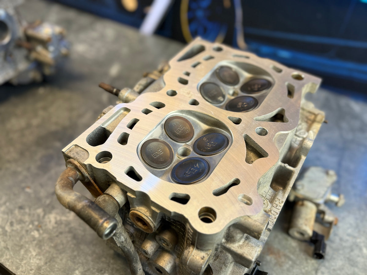 SUBARU STi 2008 - 2021 OEM W25 N25 dual avcs cylinder heads TESTED