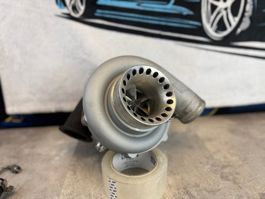 PTE gen 2 6262 ball bearing turbo for ETS rotated kit Subaru wrx STi Supra evo billet