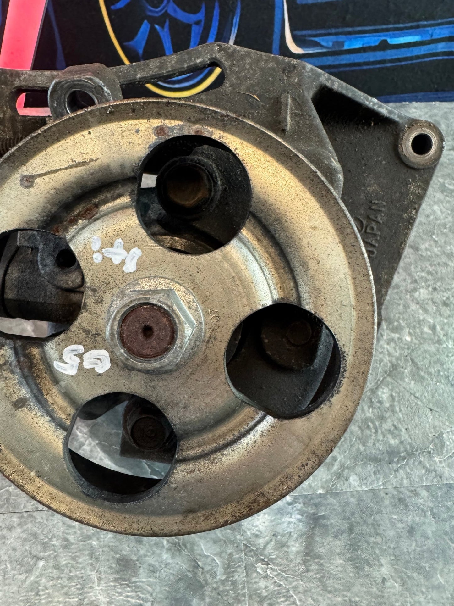 2004-2007 Subaru Impreza WRX STi OEM Power Steering Pump with Mount