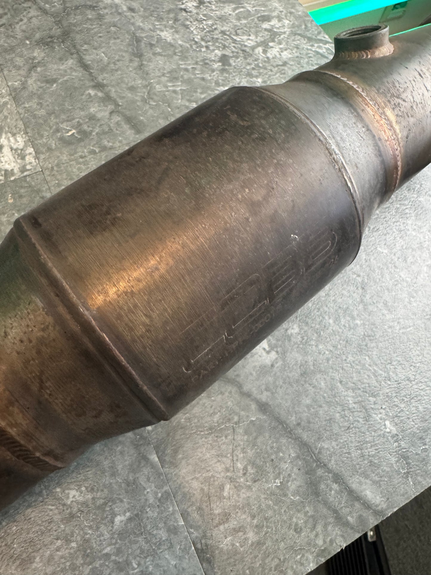 2008-2014 Subaru WRX STi Cobb Tuning GESi 3-Inch High Flow Catted Dual Bung Downpipe
