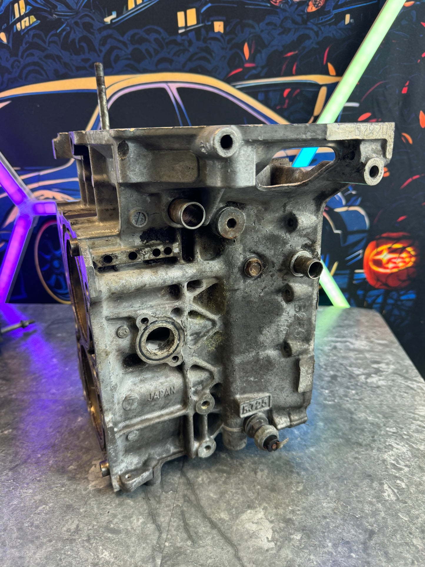 2004-2021 Subaru WRX & STi EJ255 EJ257 EJ 2.5L Engine Block Case Halves Short Block CORE Needs Work