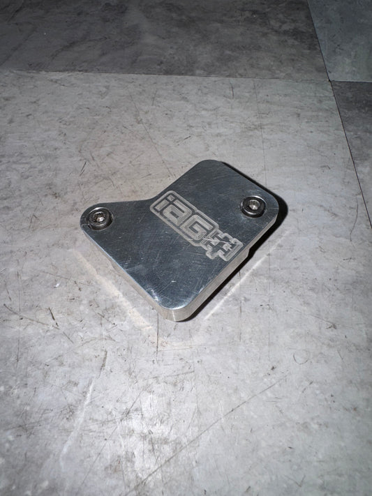 BILLET Subaru 08-14 WRX/08 STi IAG MAF Mass Air Flow Sensor Block Off Plate With Hardware