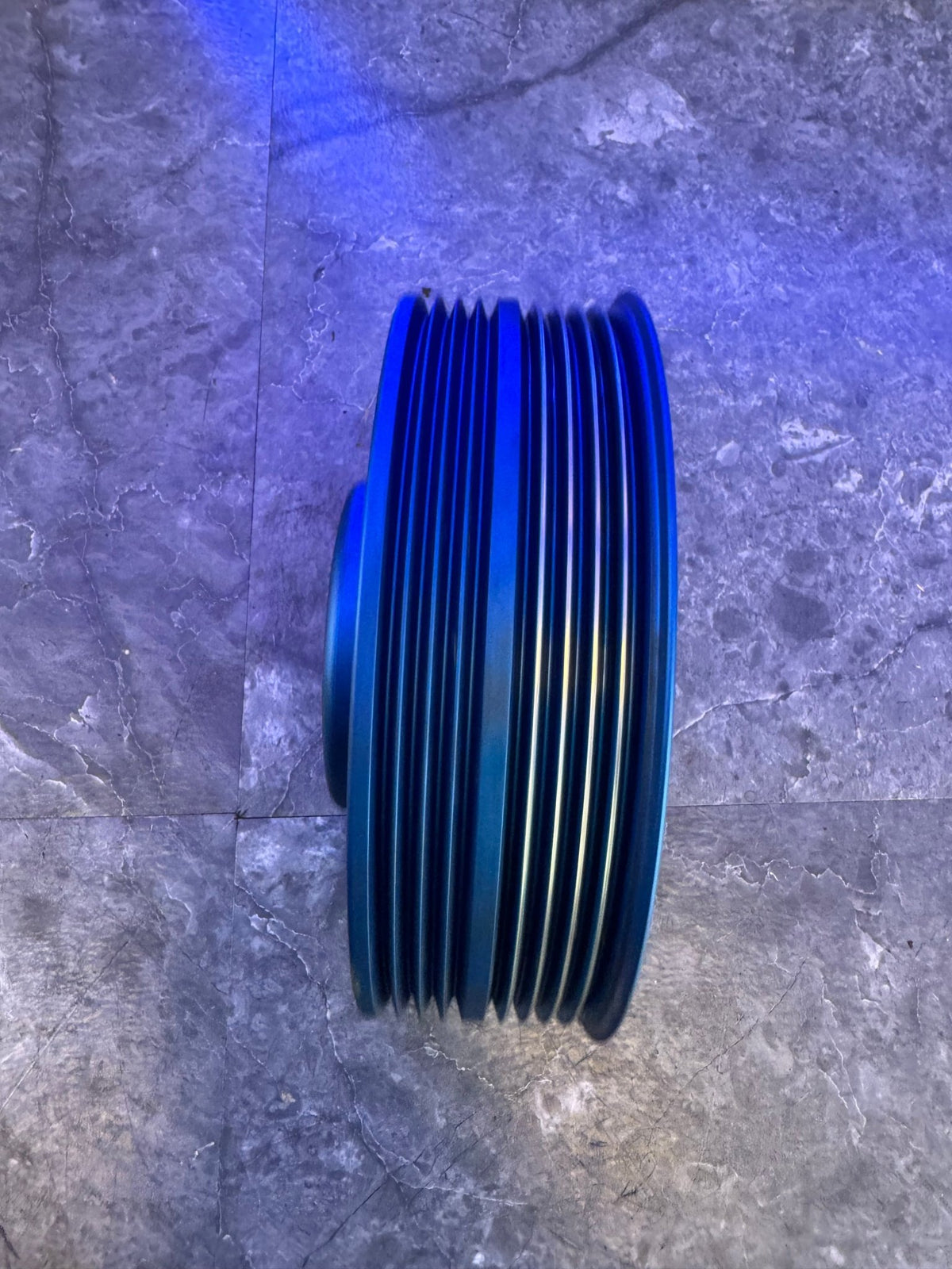 2004-2021 Subaru STi 2002-2014 WRX Perrin Lightweight Crank Pulley Blue