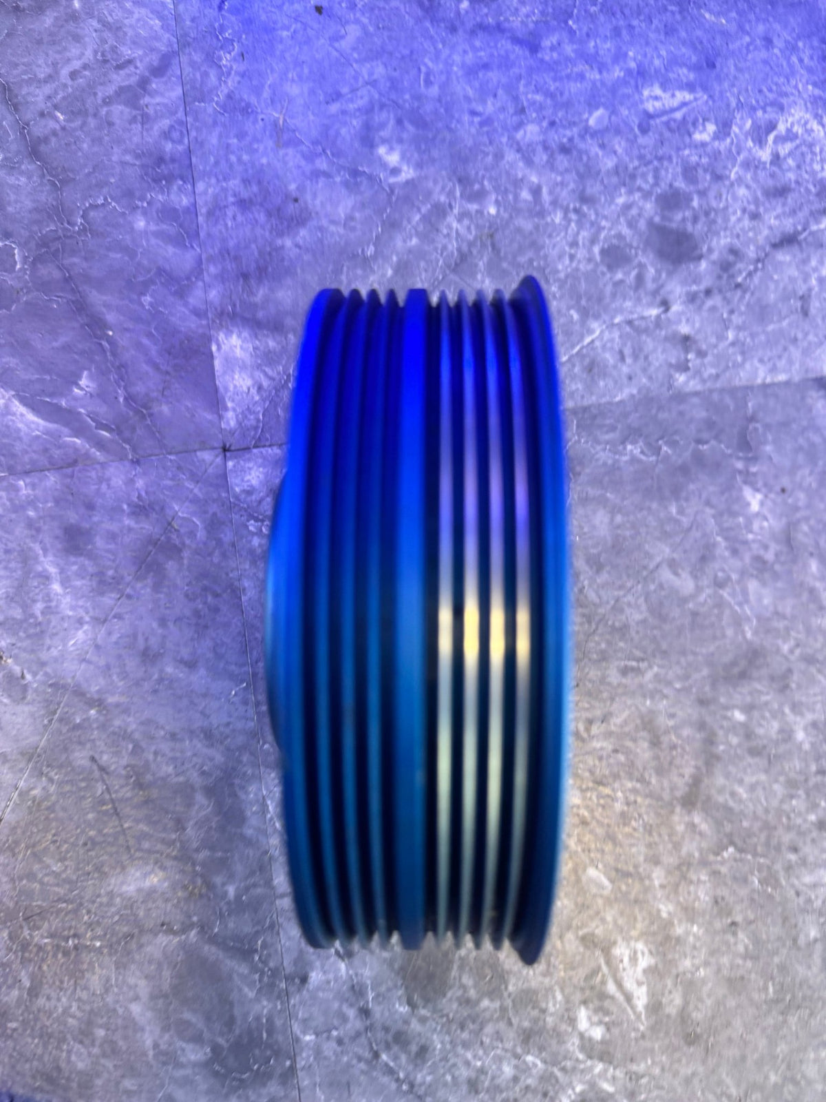 2004-2021 Subaru STi 2002-2014 WRX Perrin Lightweight Crank Pulley Blue